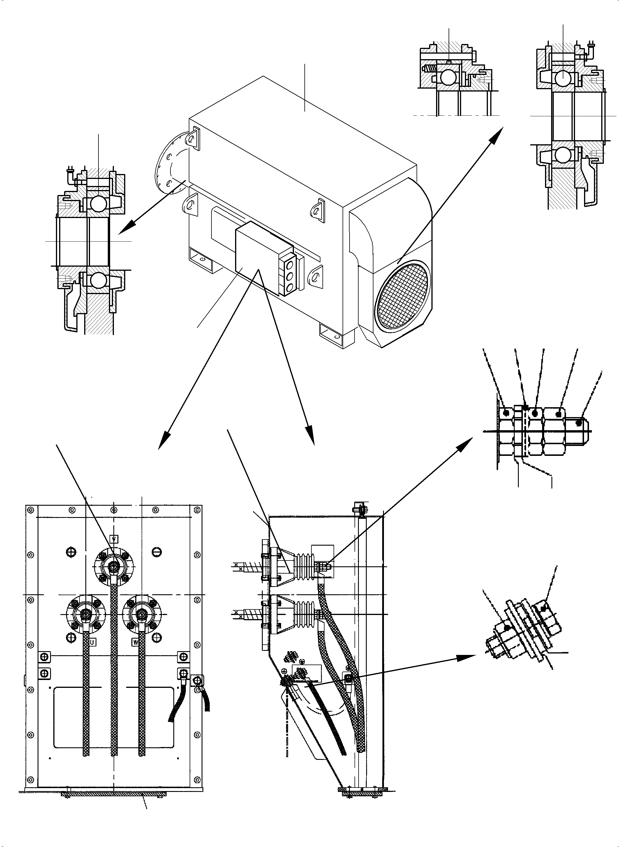Main termial box 976 101 40 KOMATSU