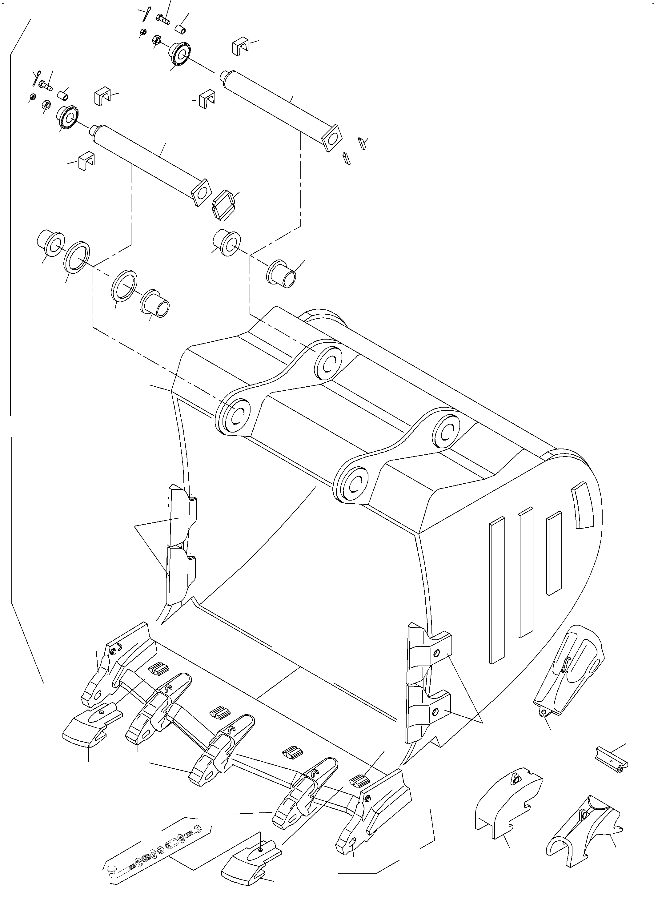 Клин 951 017 40 KOMATSU