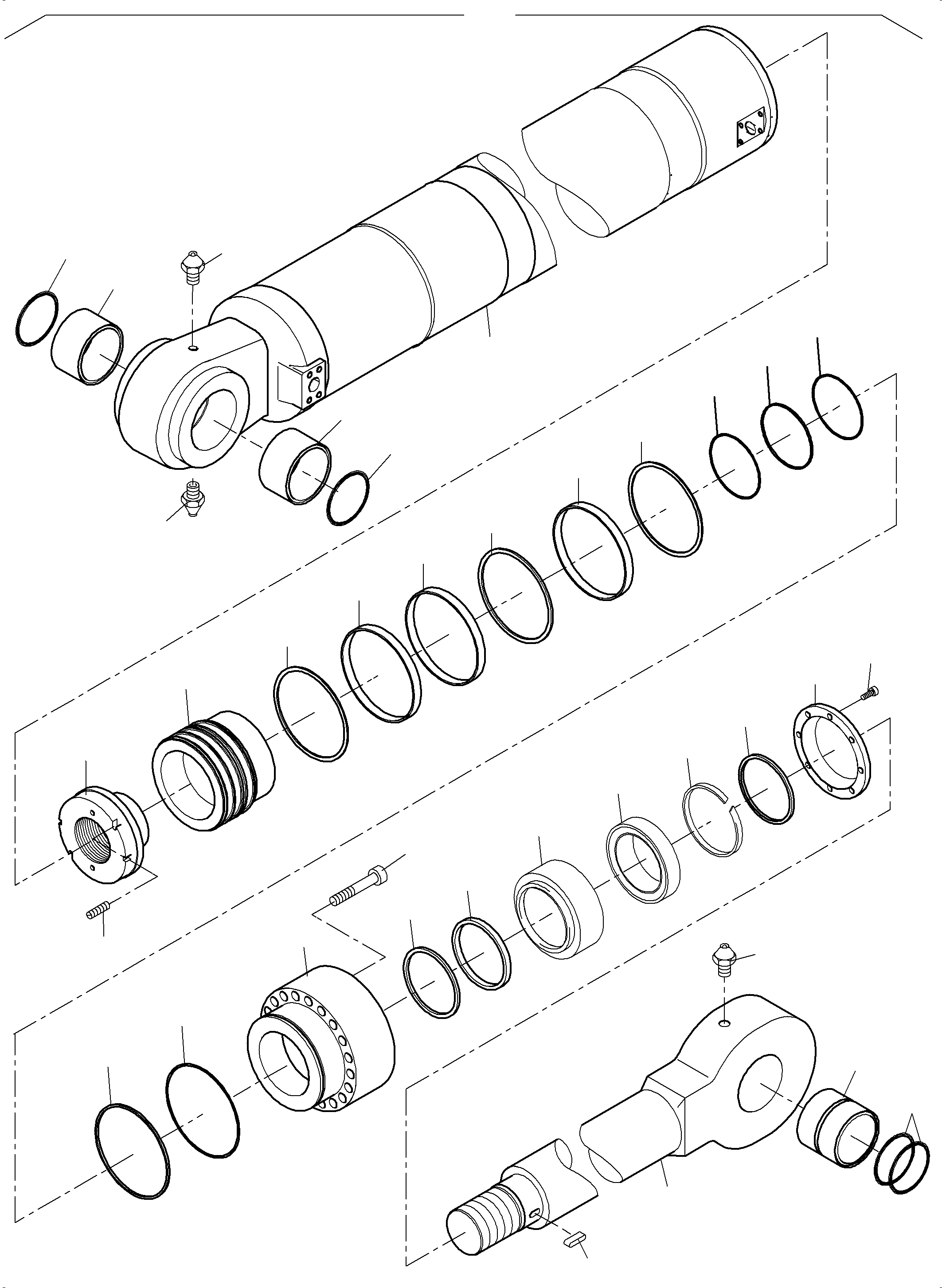 Поршень 989 962 40 KOMATSU