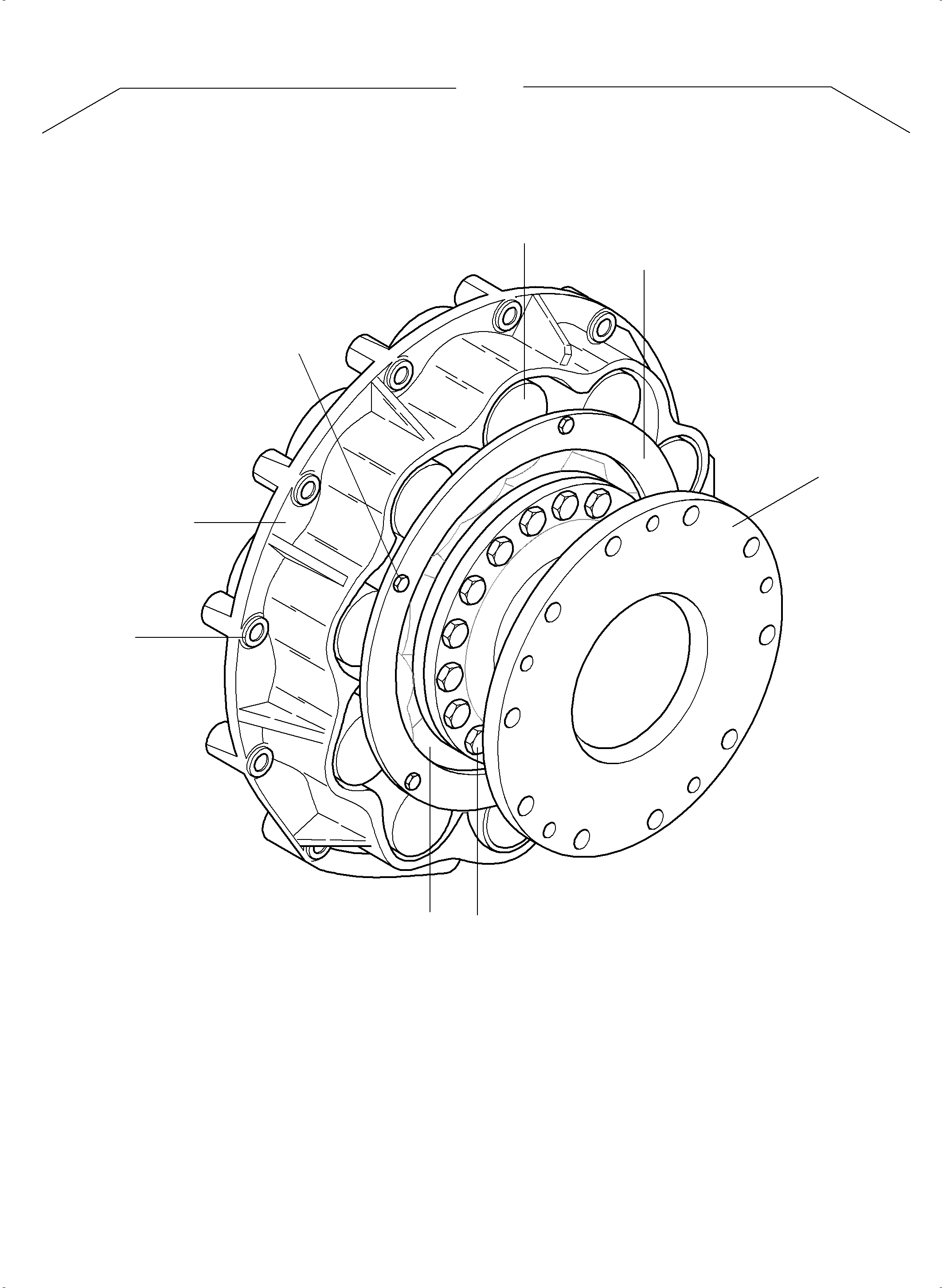 Муфта 950 810 40 KOMATSU