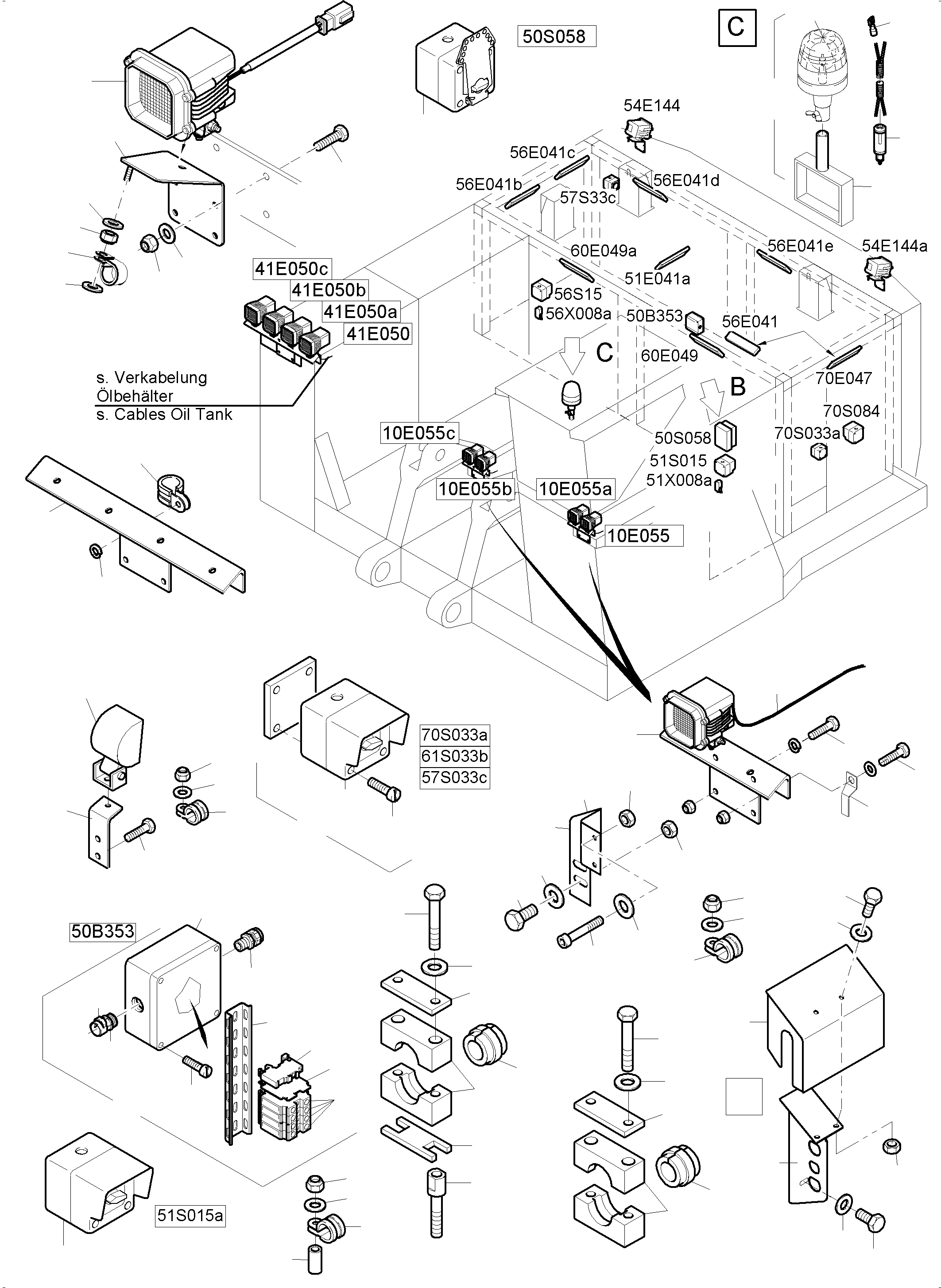 Штырьковый контакт 08191055A0 KOMATSU