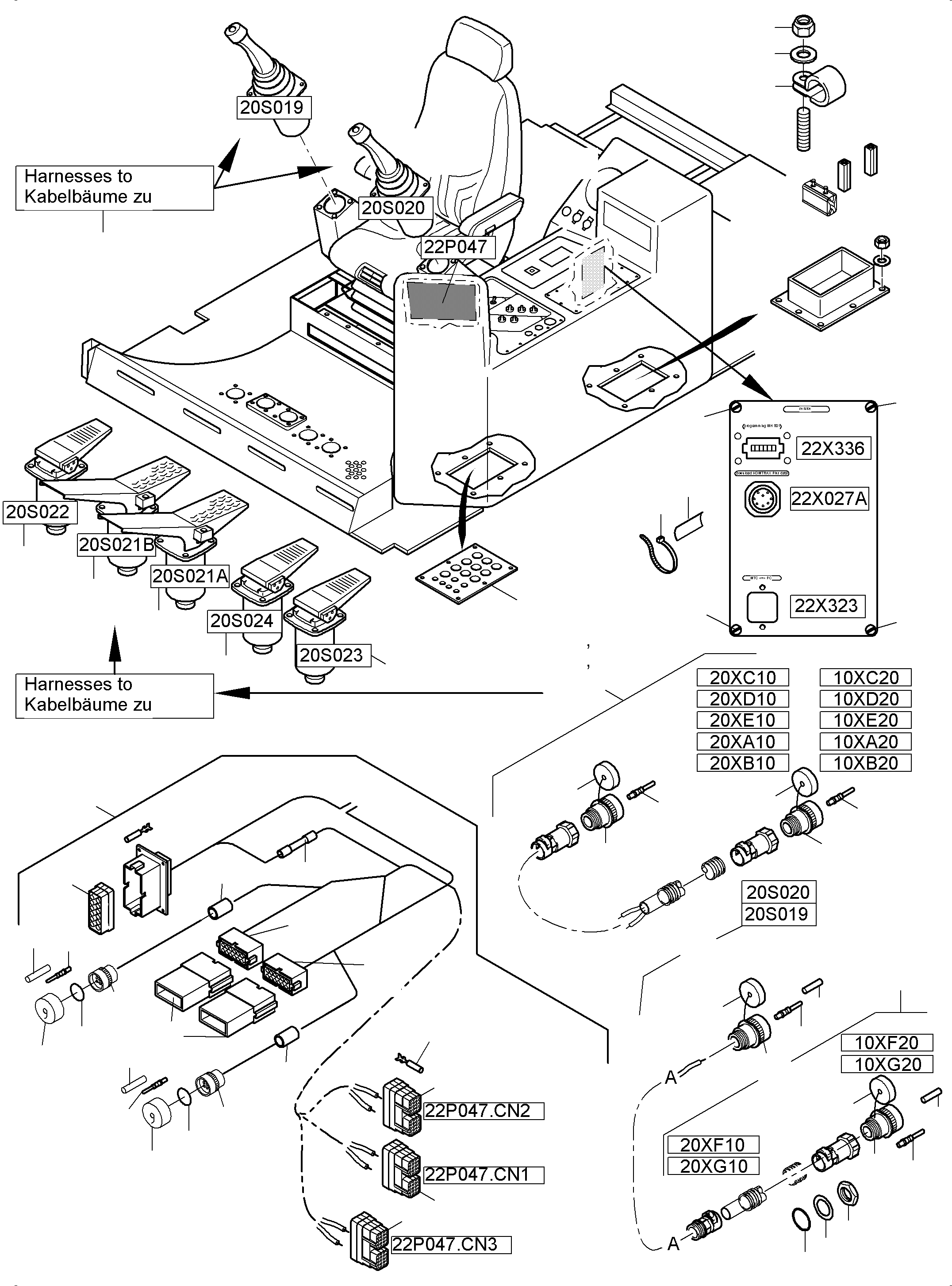 Пробка в сборе 957 586 40 KOMATSU
