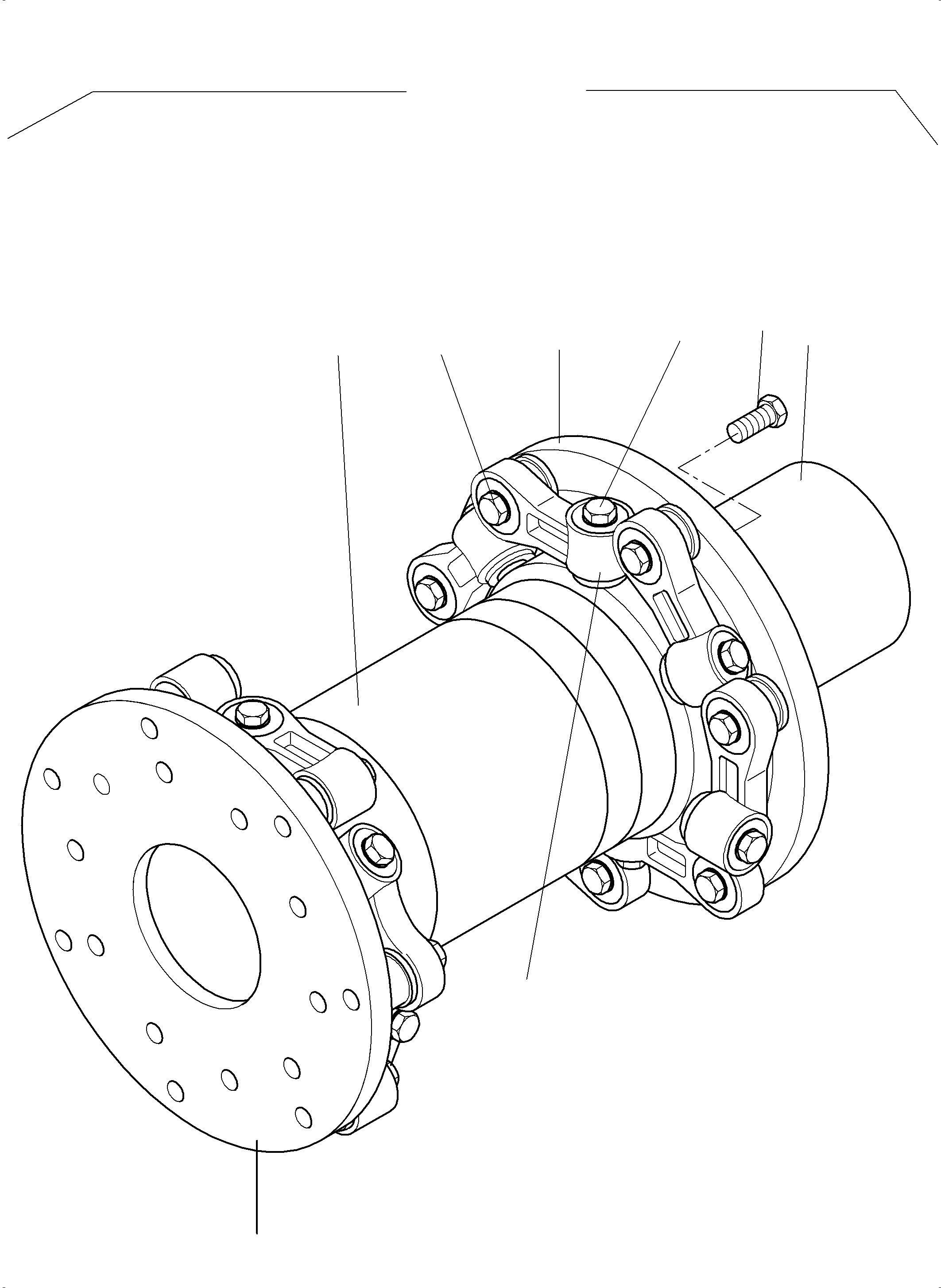 Муфта 951 573 40 KOMATSU