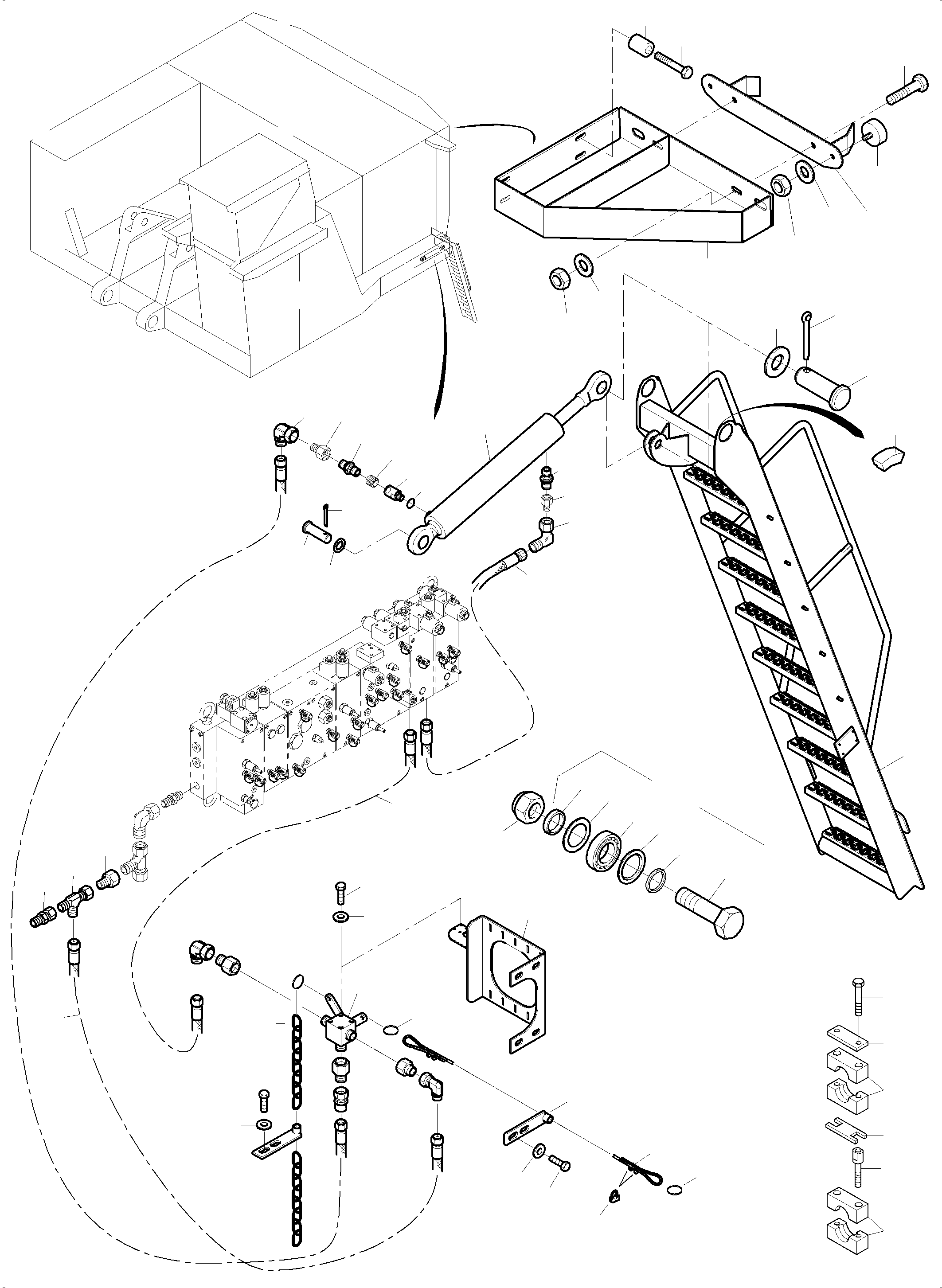 Пластина 897 541 40 KOMATSU