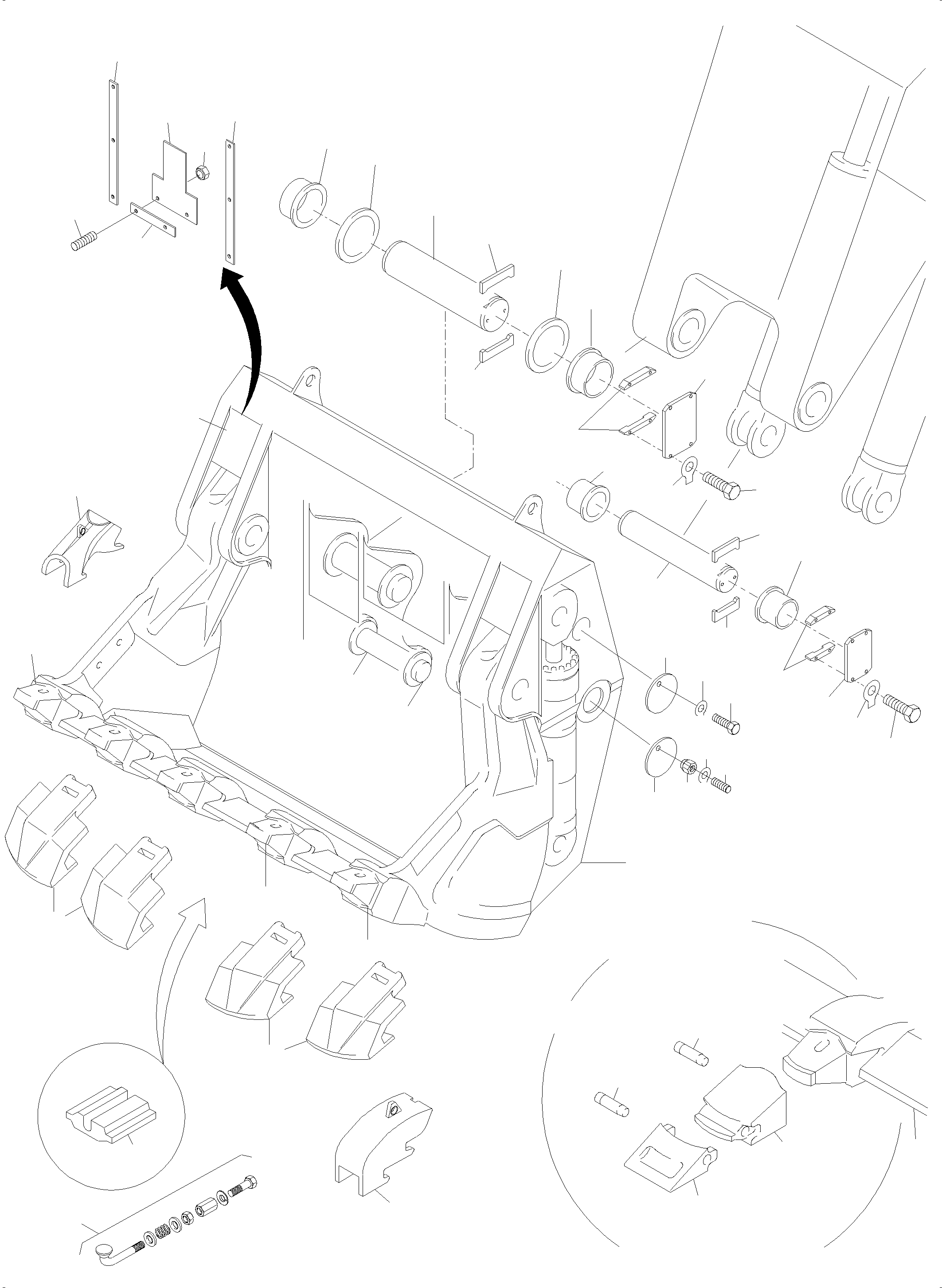 Lip assy. 985 545 40 KOMATSU