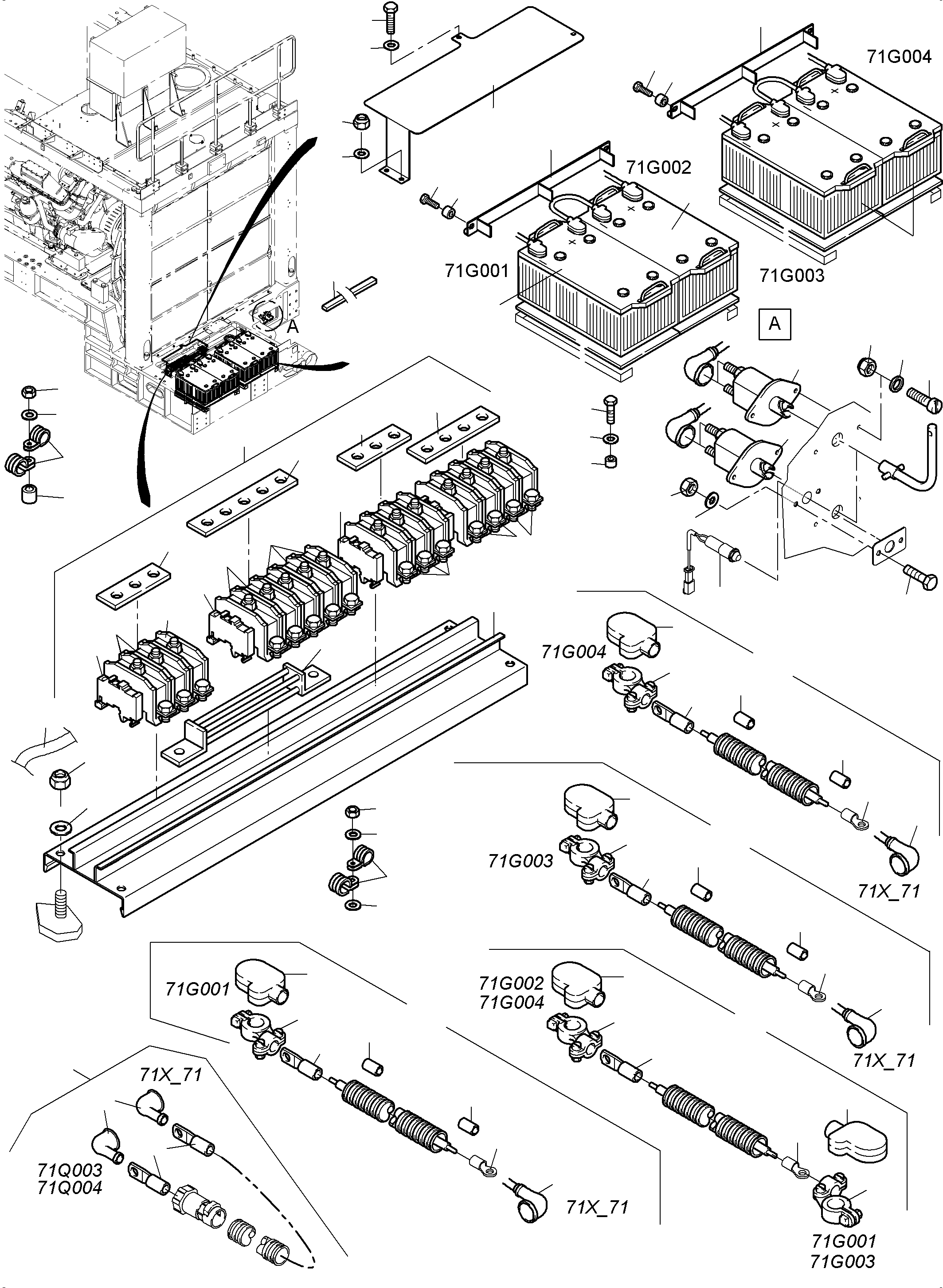 Кабельный наконечник 999 181 40 KOMATSU