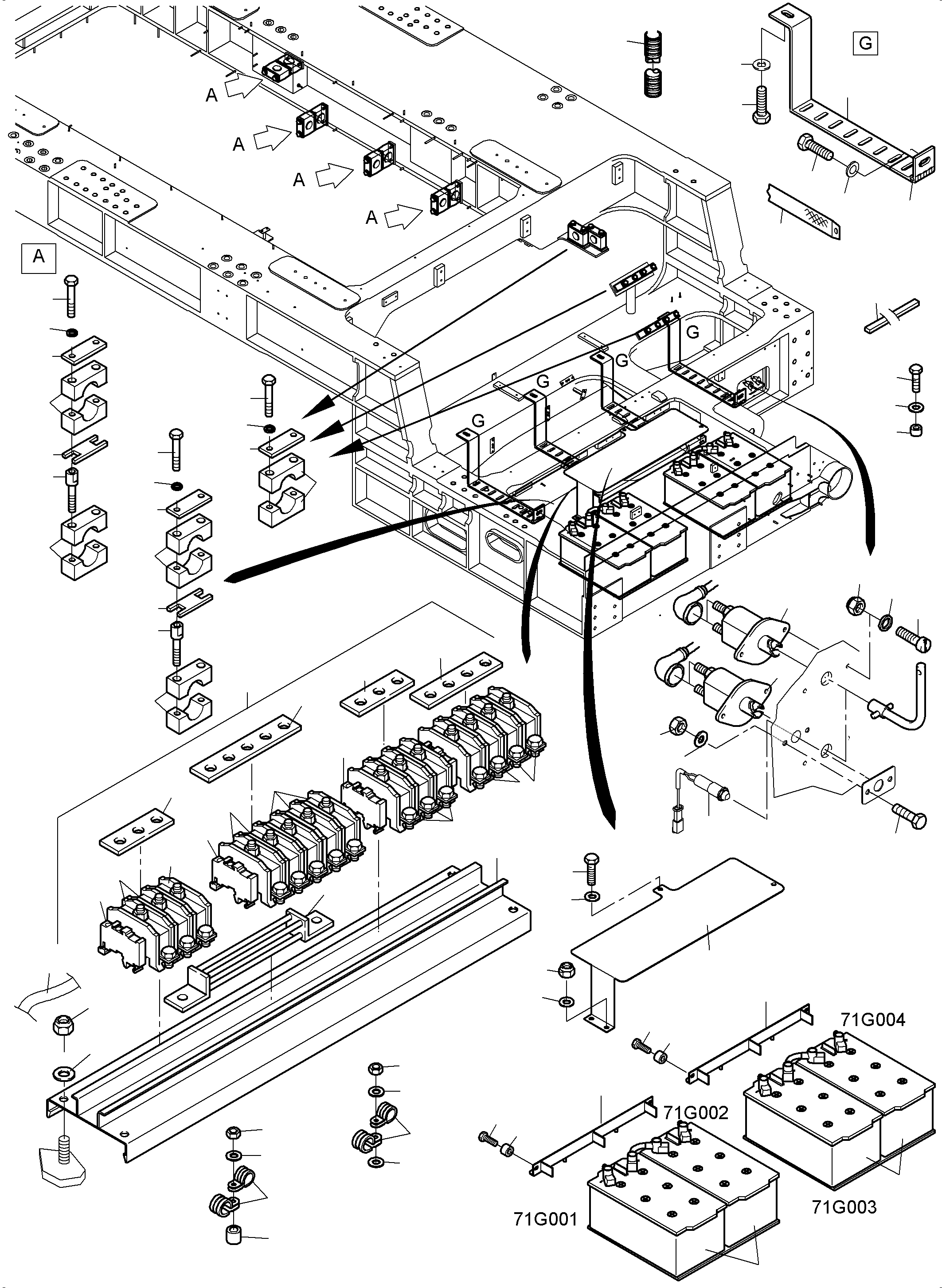 Shunt 71X_71 996 607 40 KOMATSU