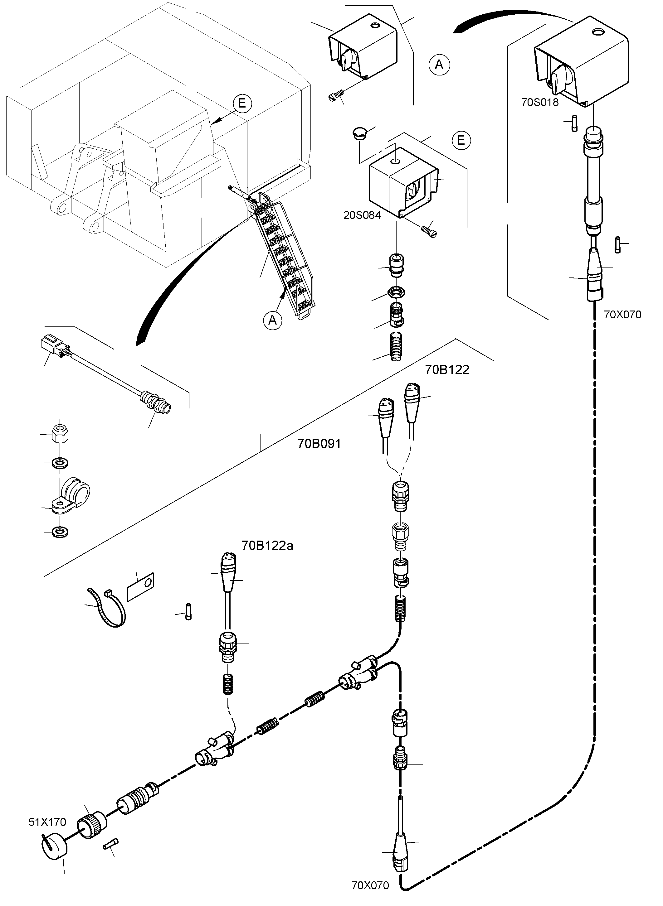 Пылезащитный колпачок 950 975 40 KOMATSU