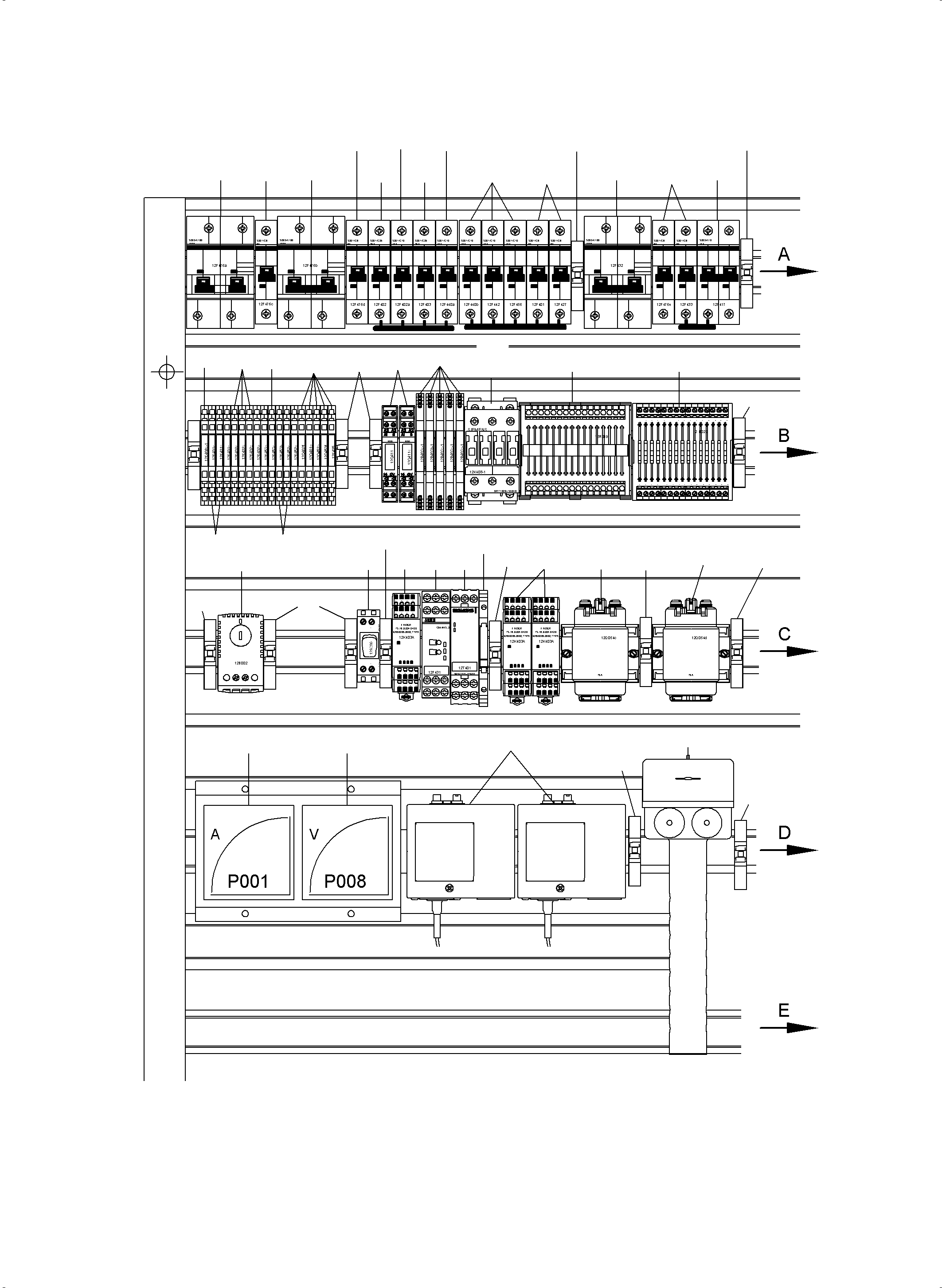 Servo contactor 795 372 73 KOMATSU