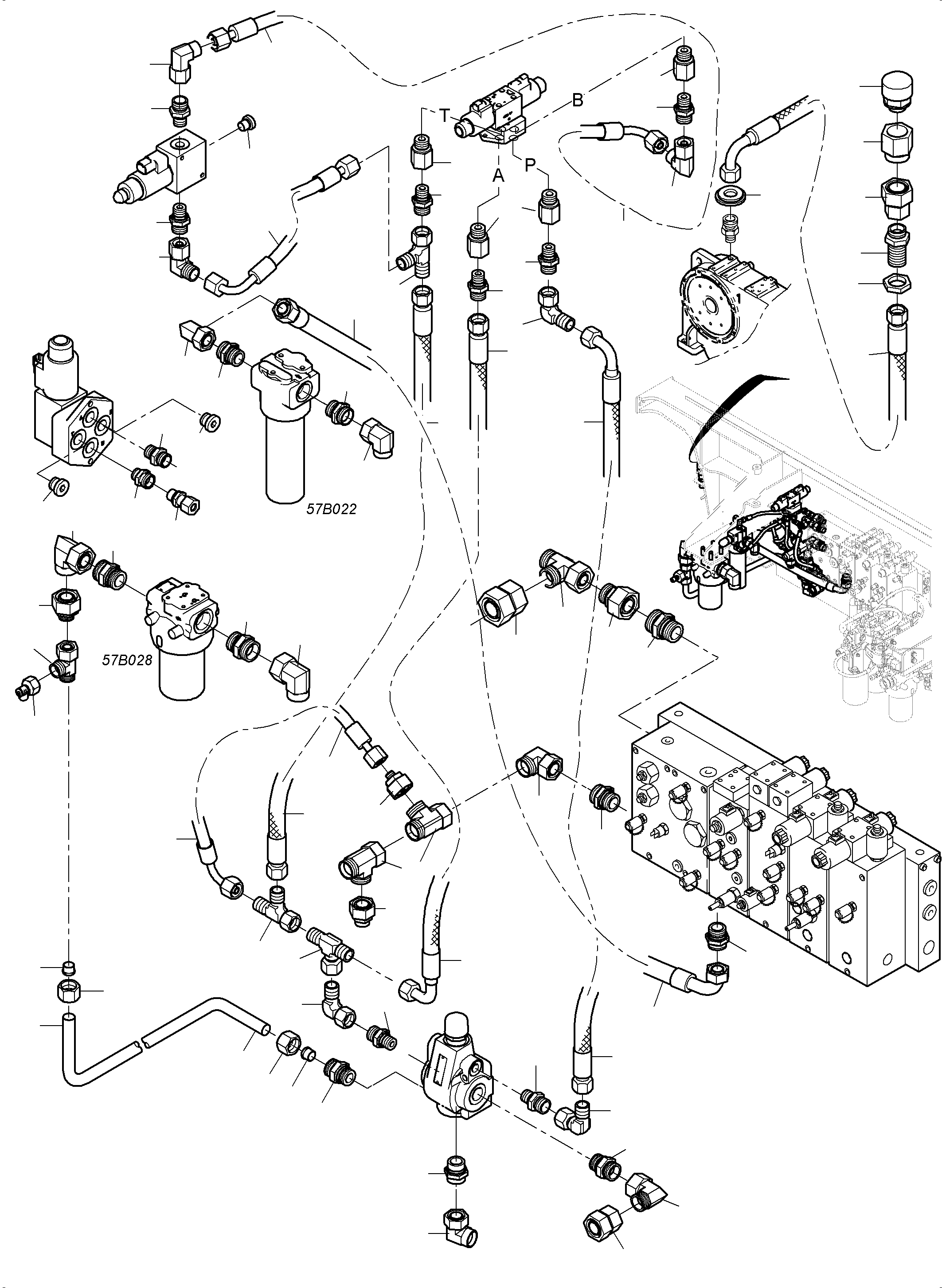 Соединительный штуцер 519 765 40 KOMATSU