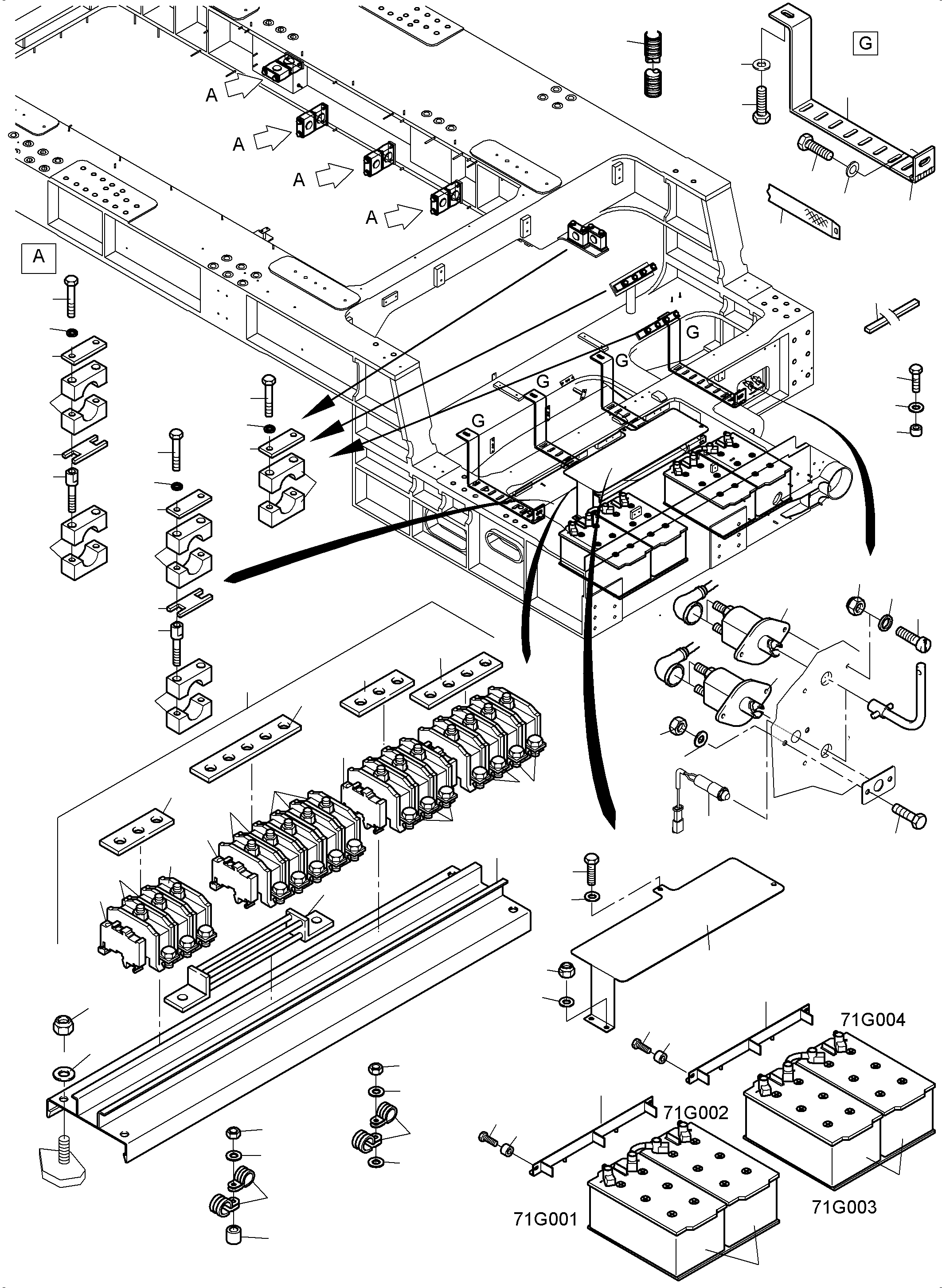 Кабельный наконечник 518 724 98 KOMATSU