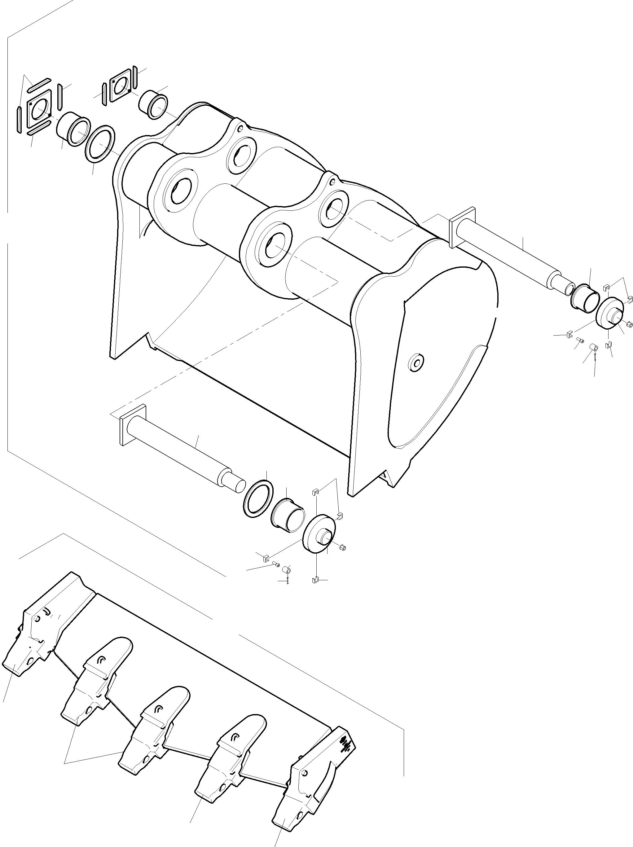 Защёлка 994 075 40 KOMATSU