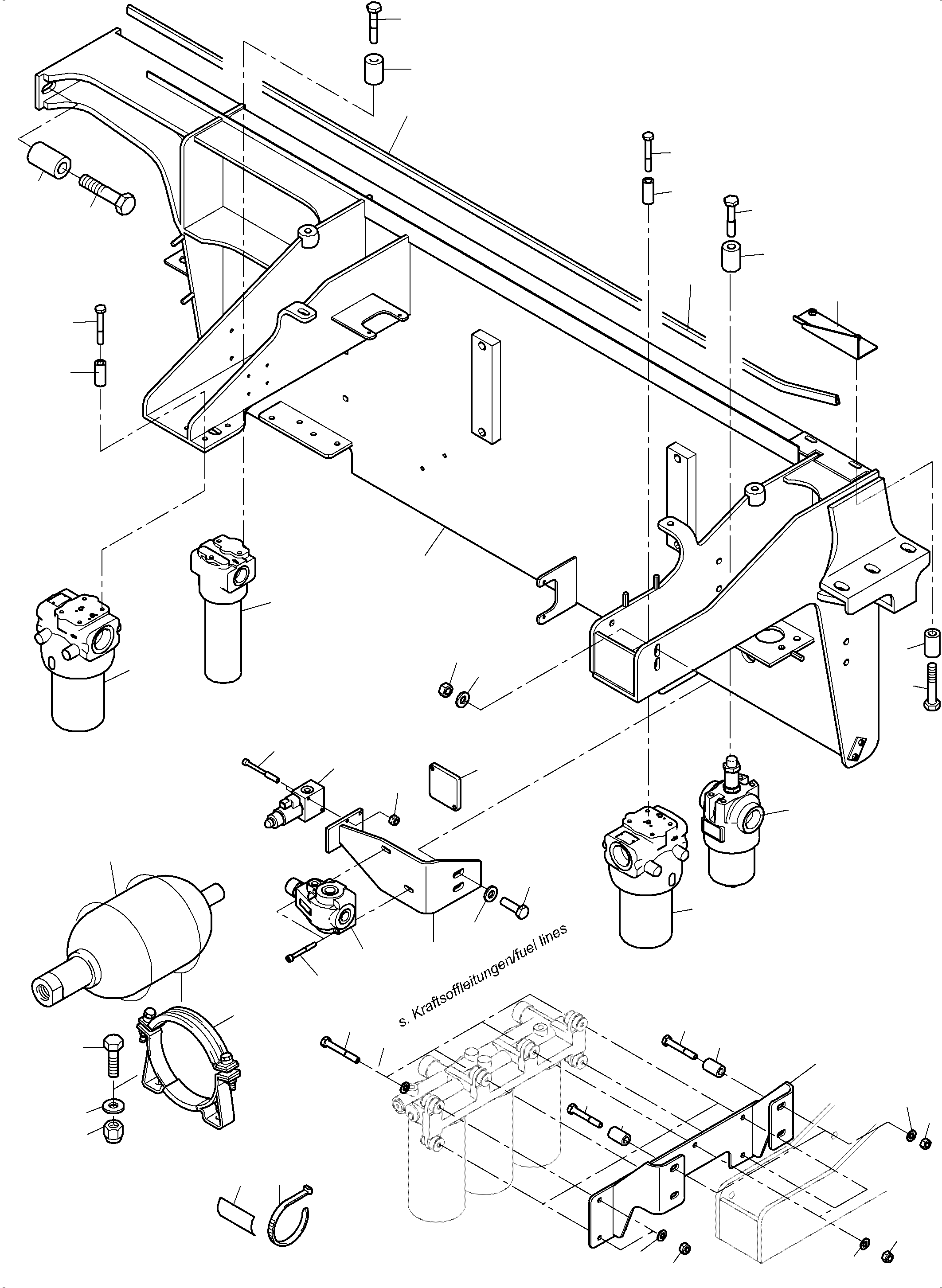 Wire assy. 994 125 40 KOMATSU