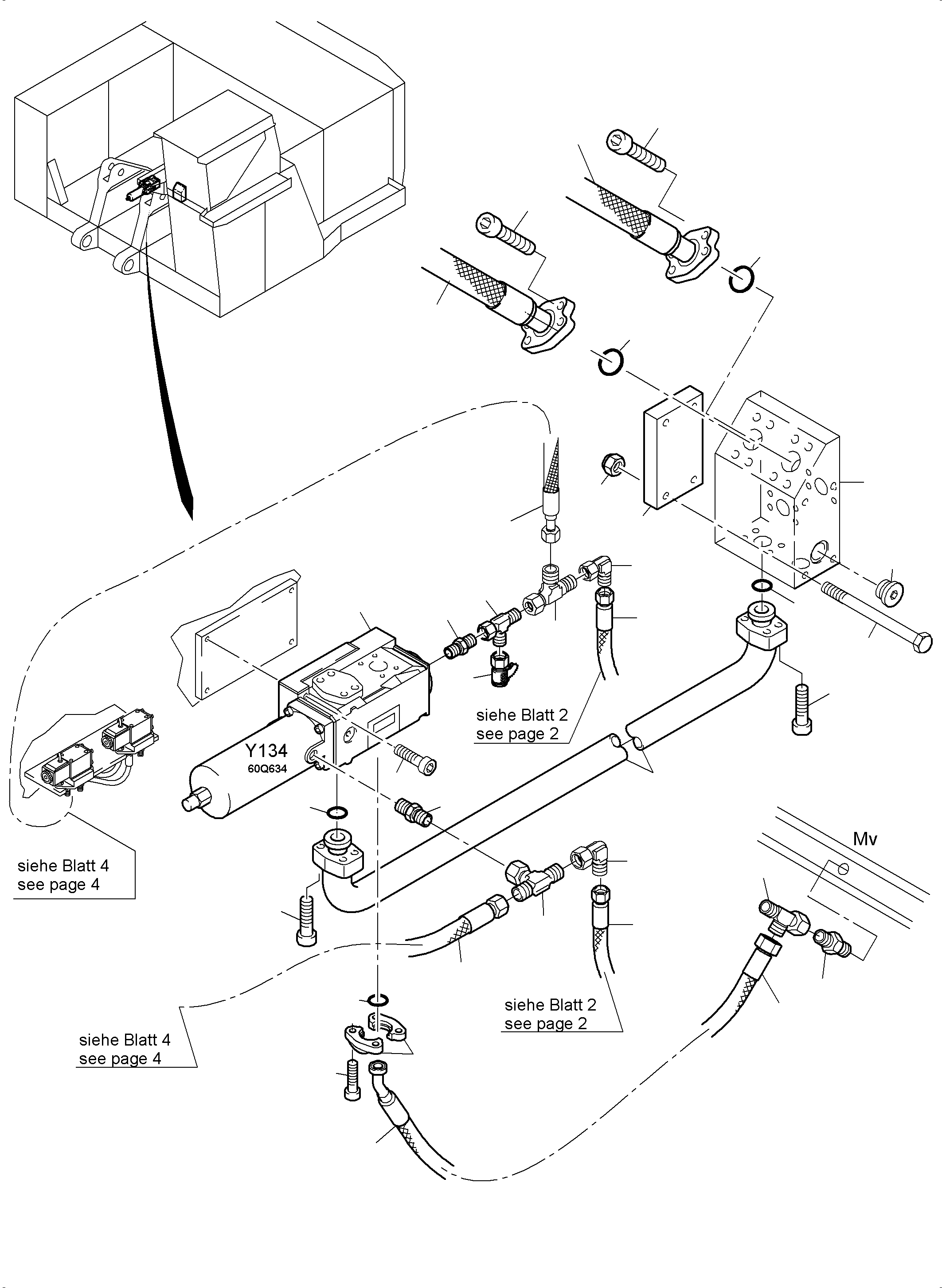 Фиксатор 989 504 40 KOMATSU