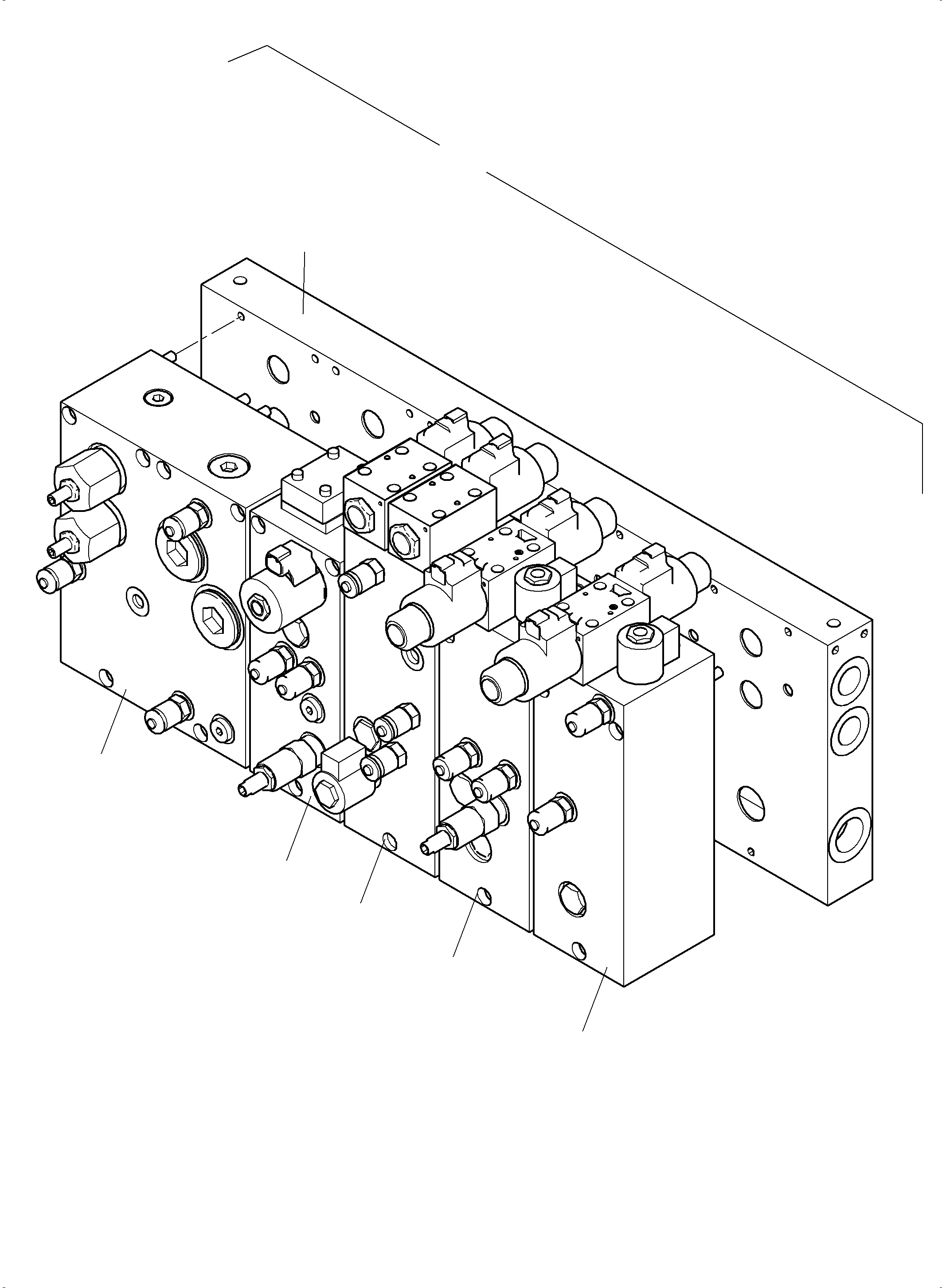 Valve - slew gear 100 206 97 KOMATSU