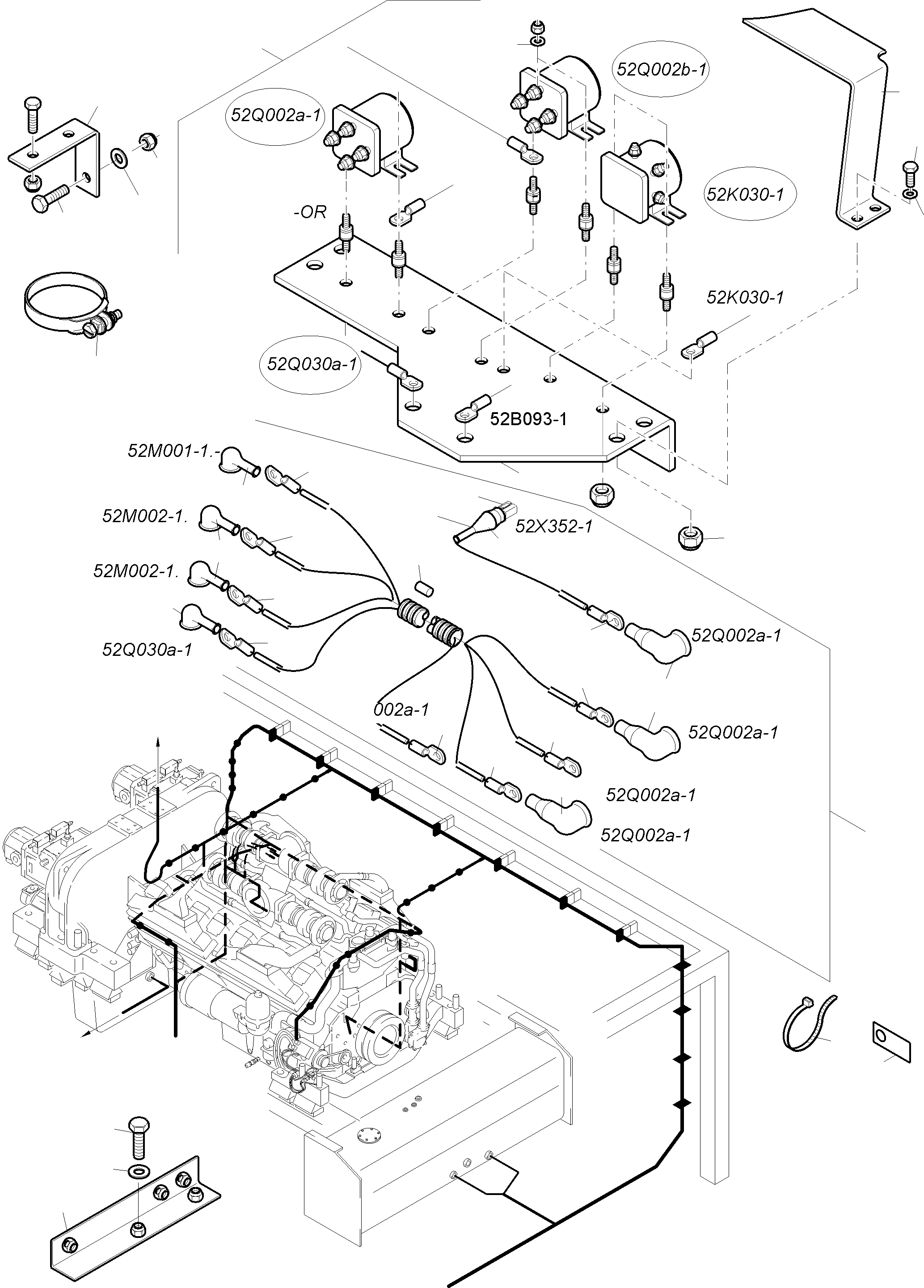 Кабельный наконечник 520 042 40 KOMATSU