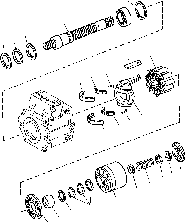 Стопорное кольцо 1440 313 H1 KOMATSU