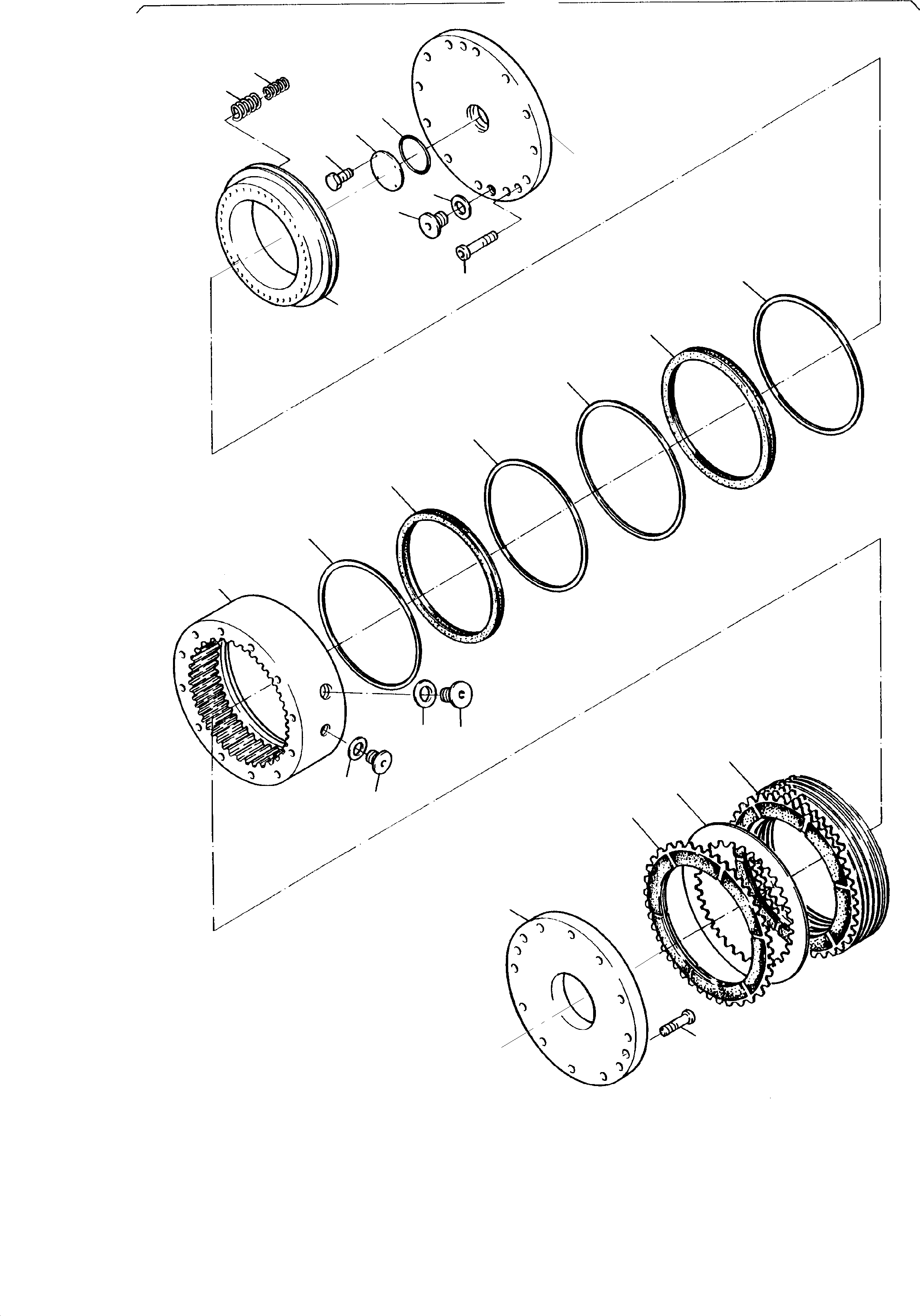 Intermediate flange 806 588 73 KOMATSU