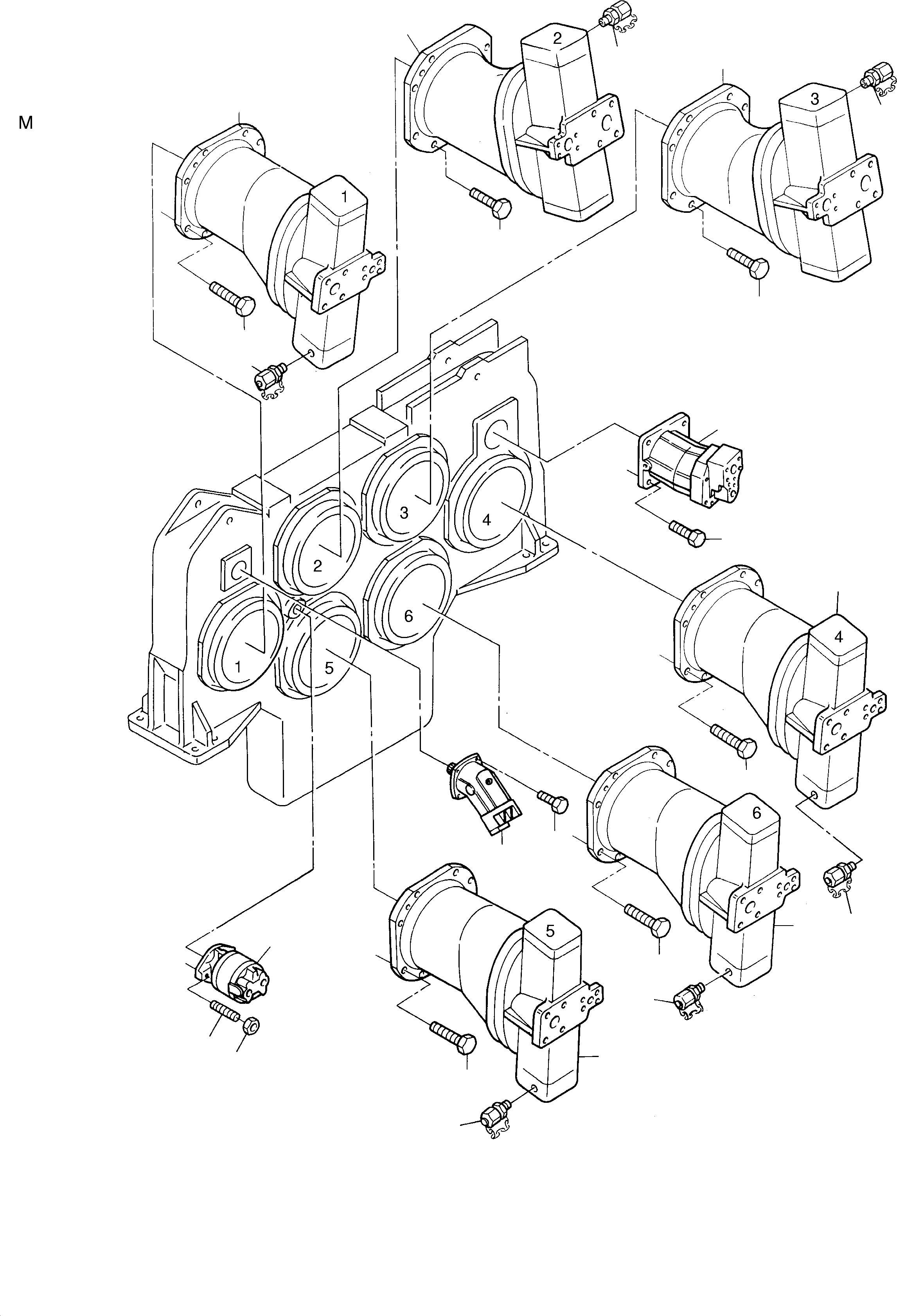 Резьбовой штифт 324 455 99 KOMATSU