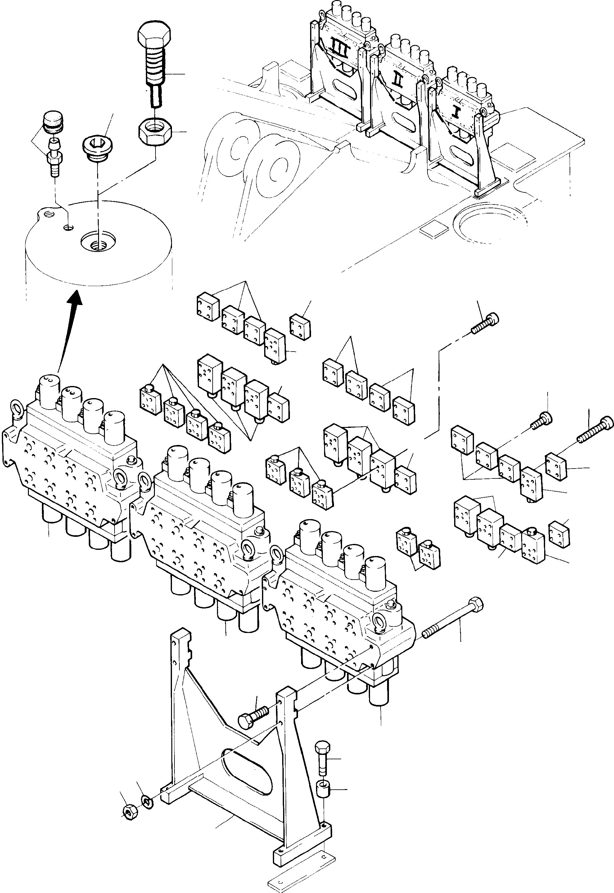 Болт 574 769 40 KOMATSU