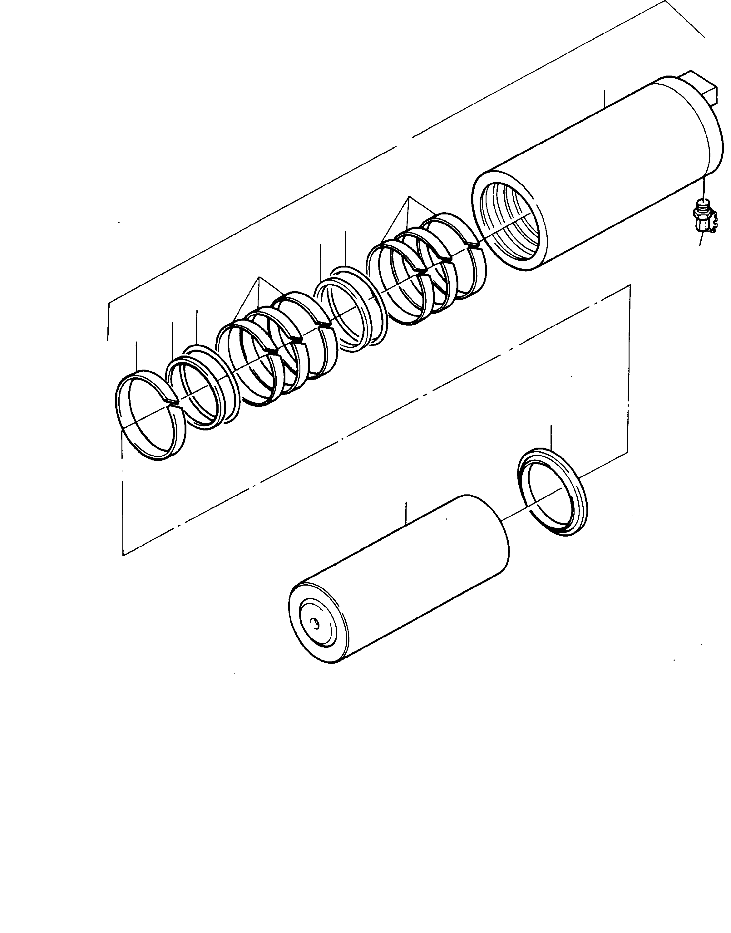 Уплотнительное кольцо 461 765 40 KOMATSU