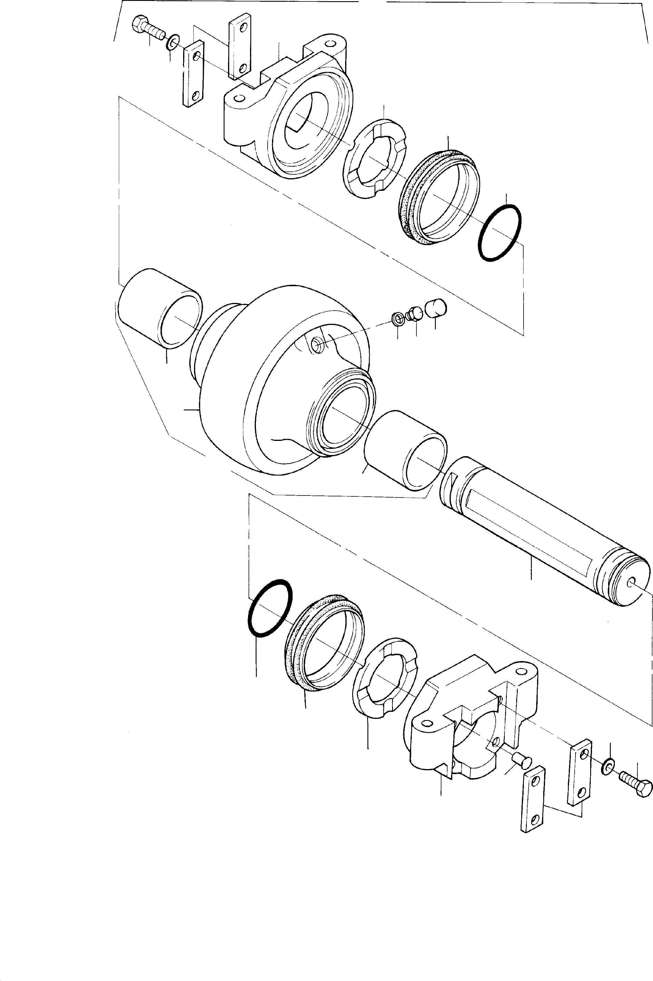 Seal kit fig-nos: 07,08,12 and 13 694 850 KOMATSU