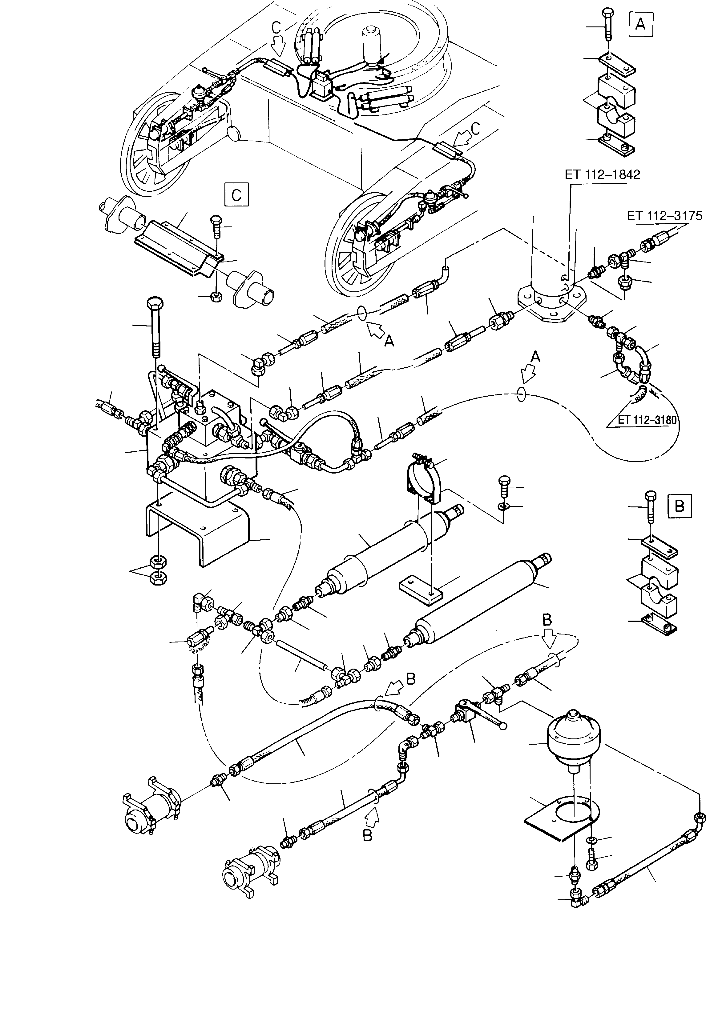 Фитинги шланга 461 929 40 KOMATSU