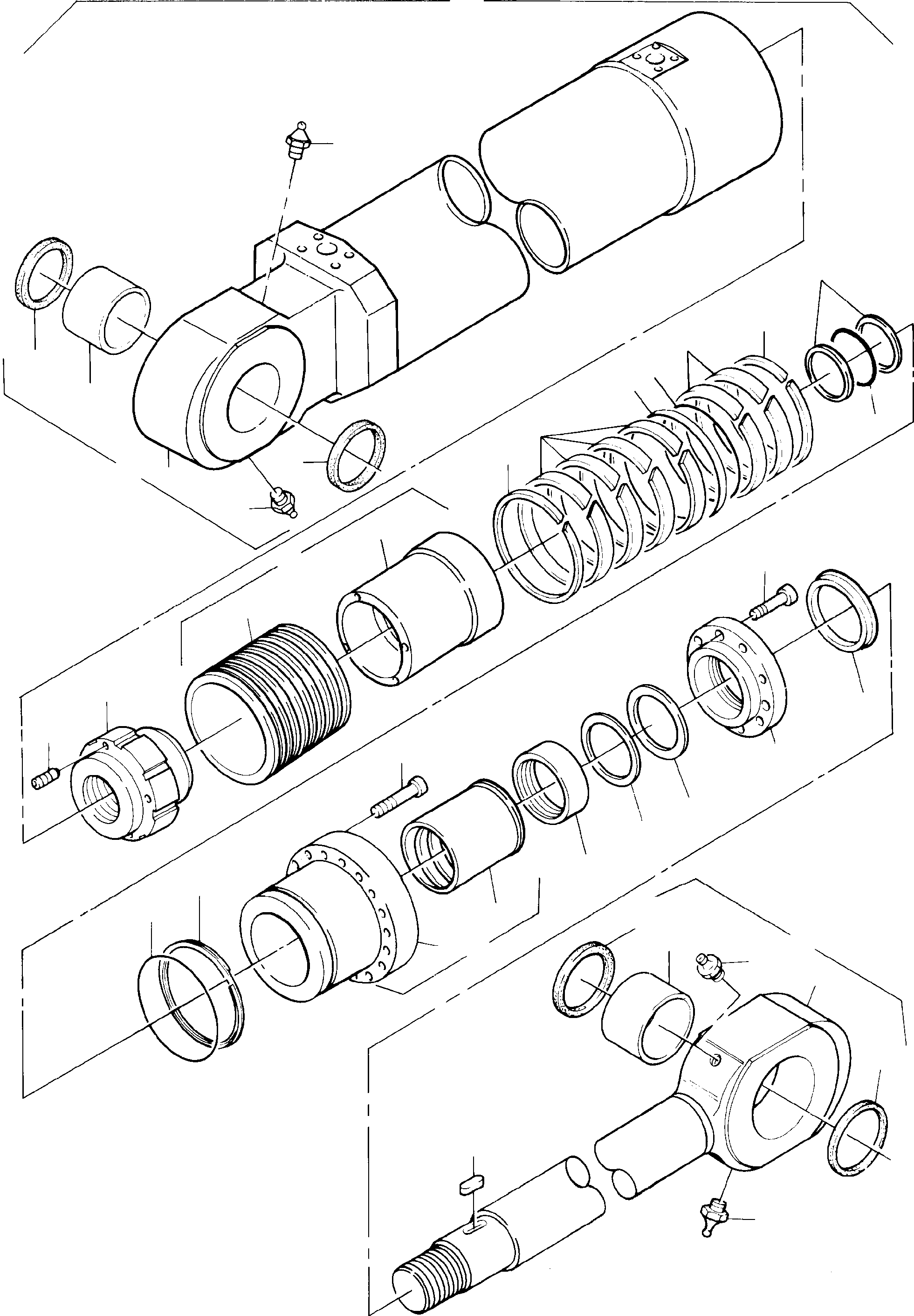 Piston guide ring 461 293 40 KOMATSU