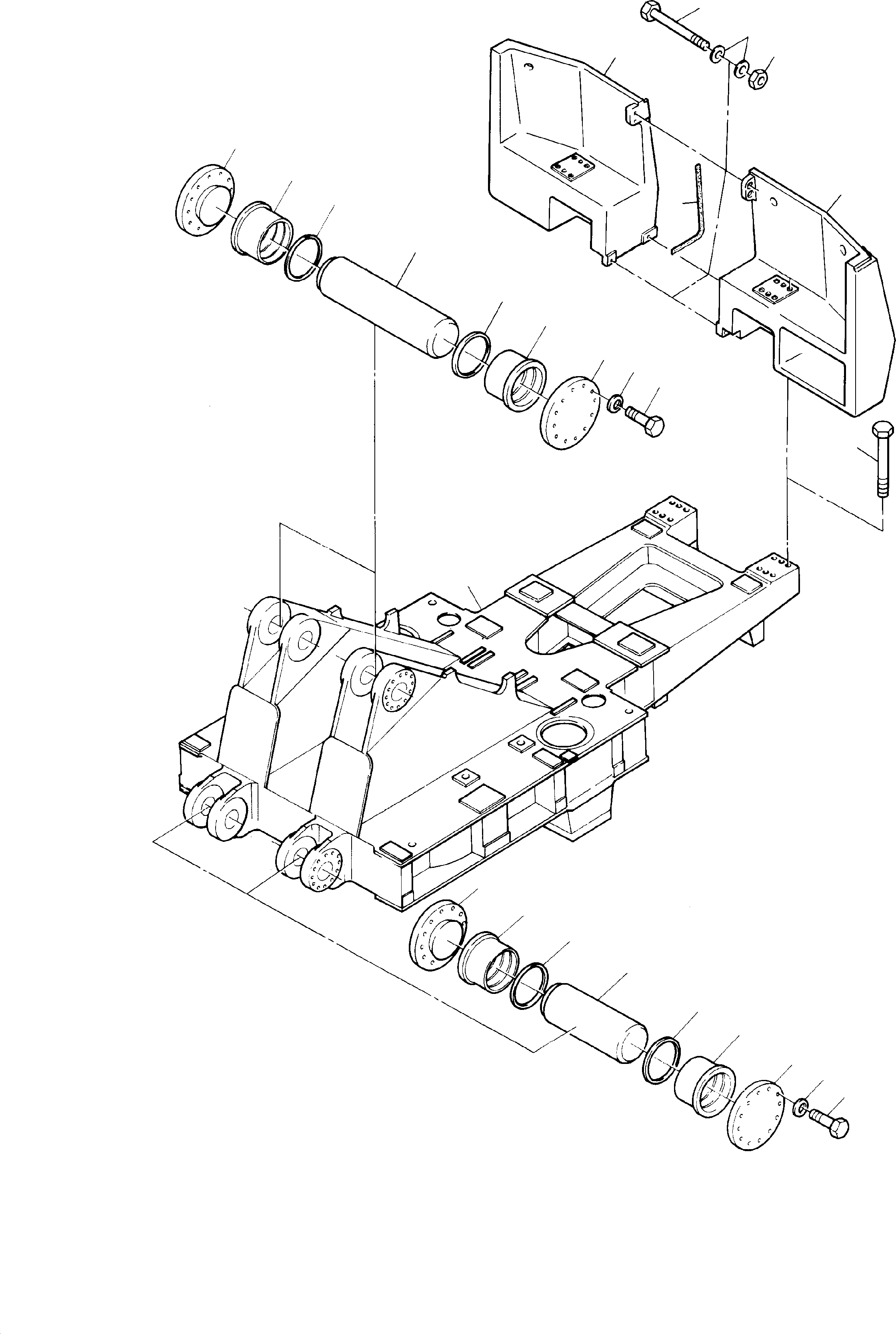 Болт 507 705 98 KOMATSU