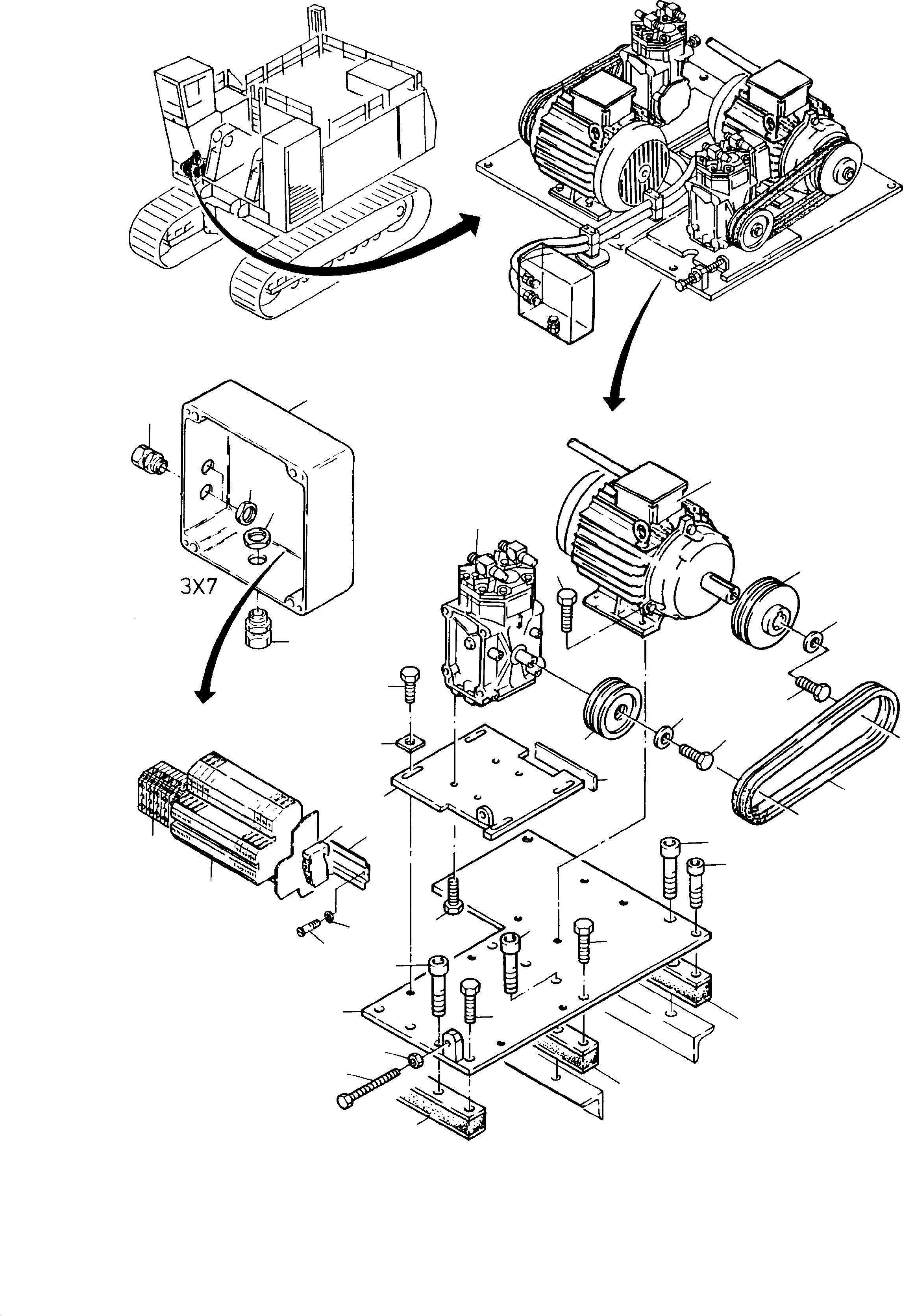 Пустой корпус 255 712 50 KOMATSU