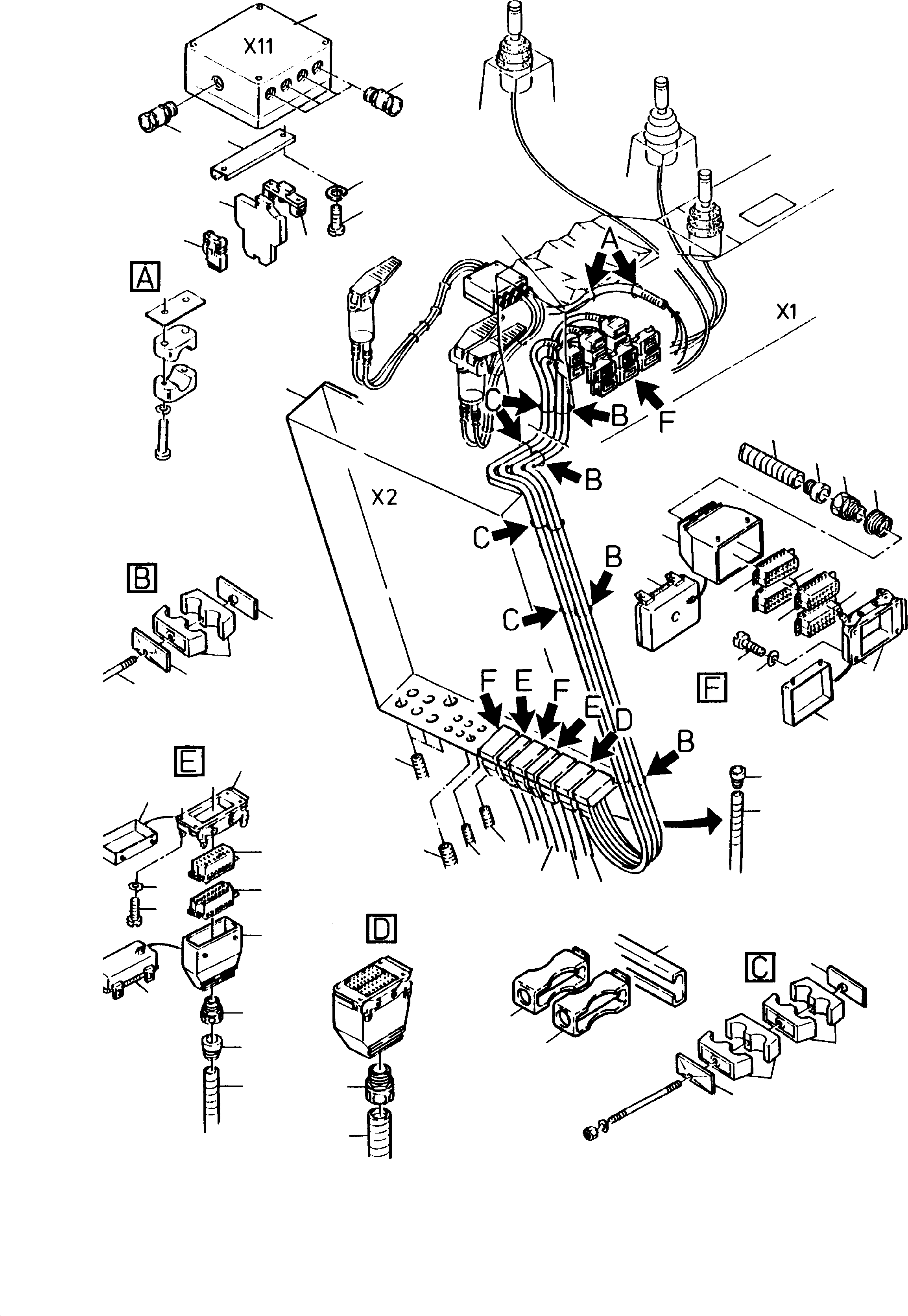 Cable Bulk ware, state length required 308 977 40 KOMATSU