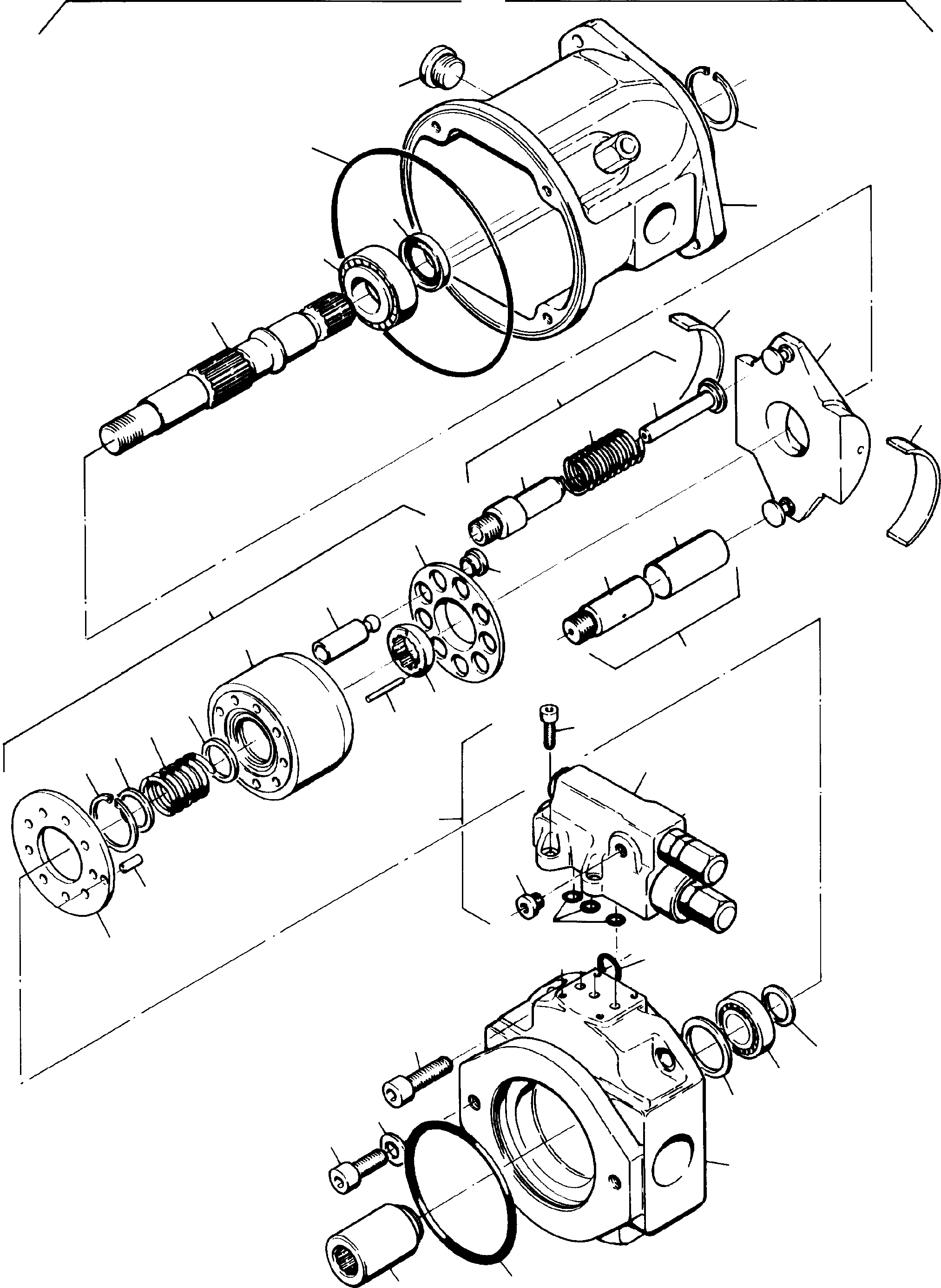 Piston guide 753 855 KOMATSU