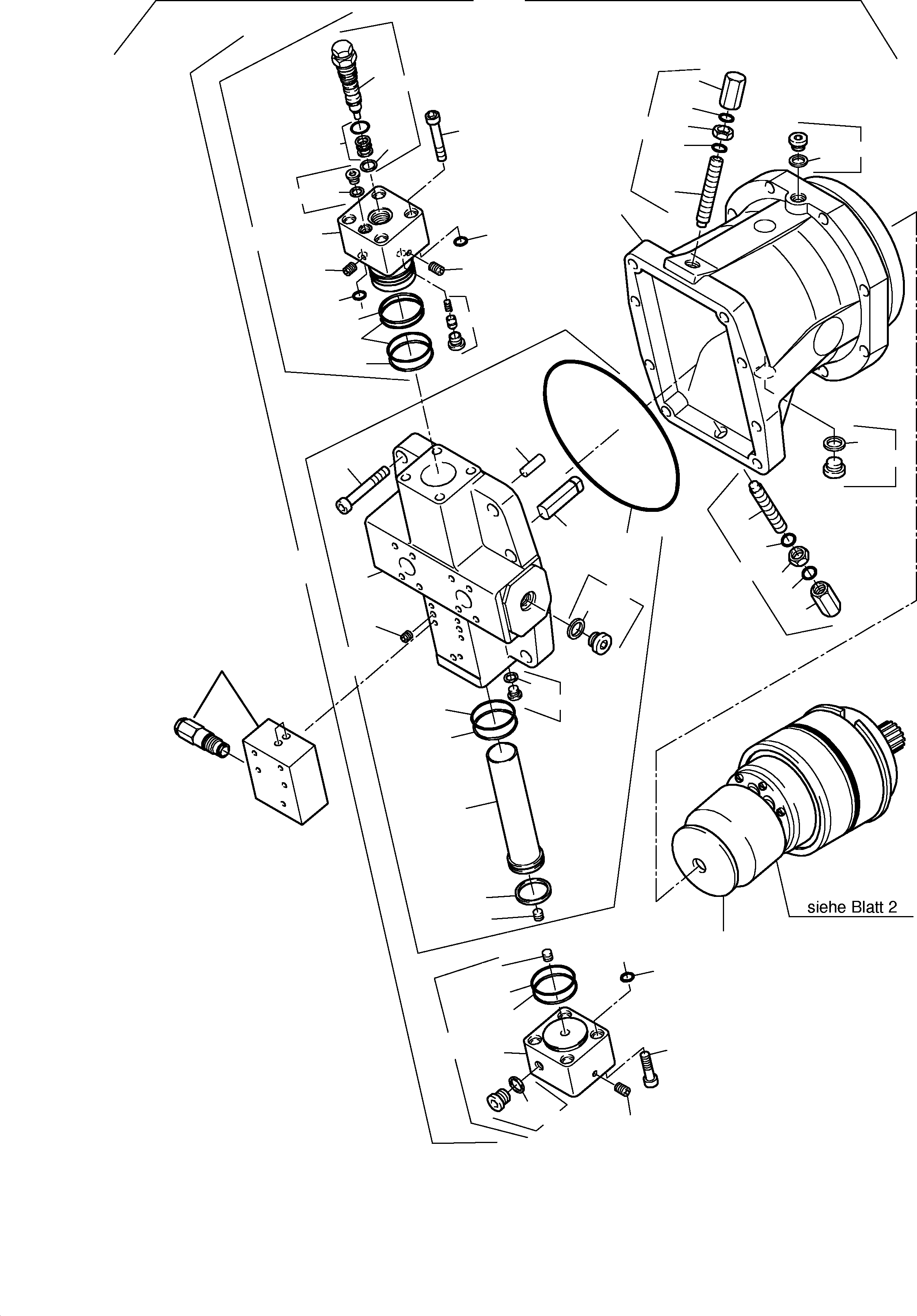 Control housing 767 710 73 KOMATSU