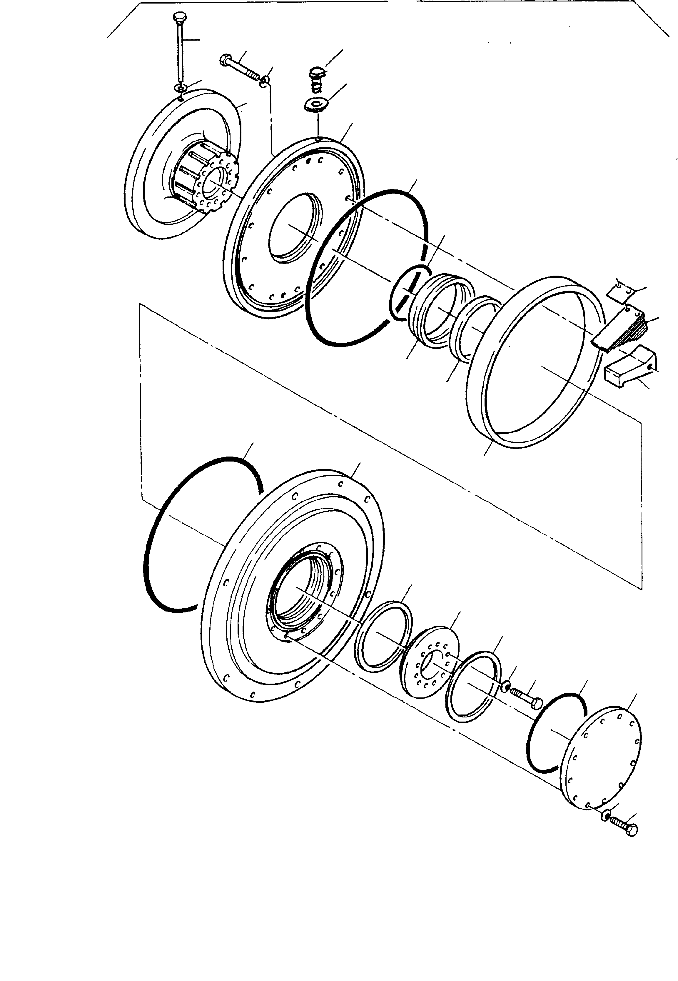 Болт 772 293 73 KOMATSU
