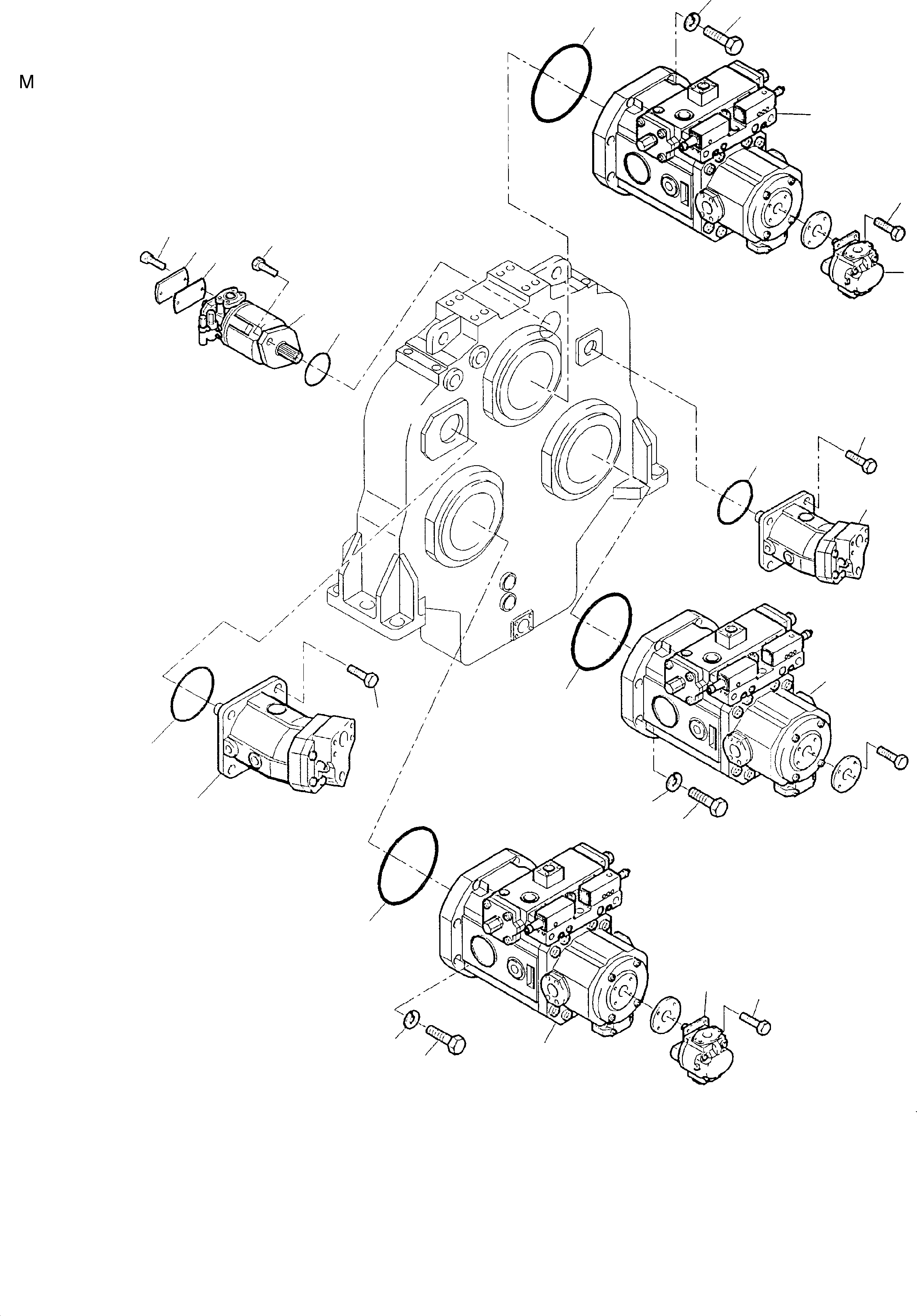 Уплотнительное кольцо круглого сечения 958 230 KOMATSU