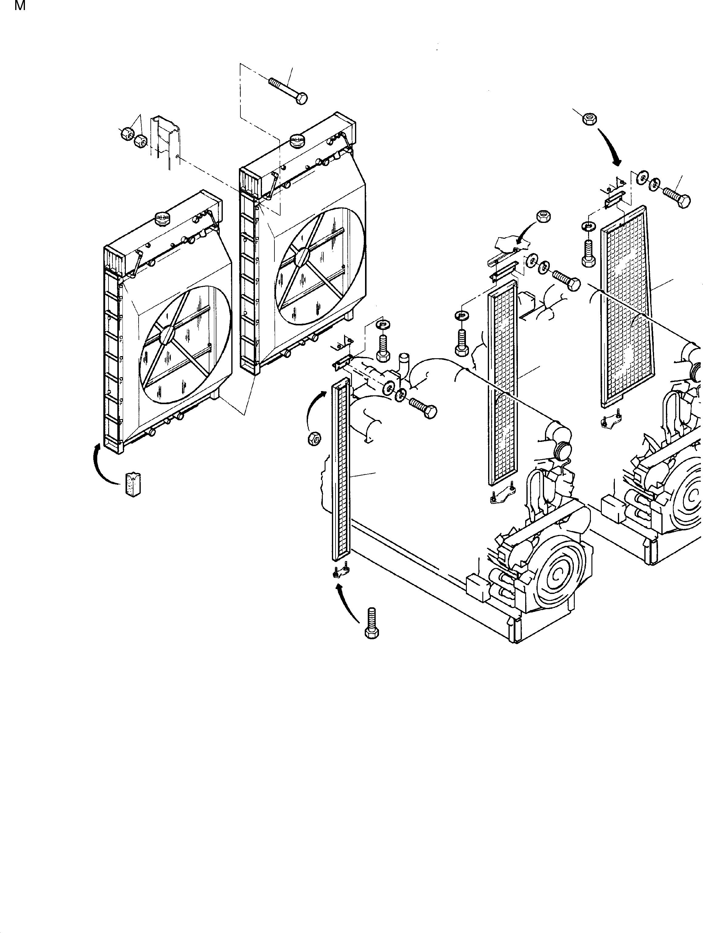 Fan cage 637 813 40 KOMATSU