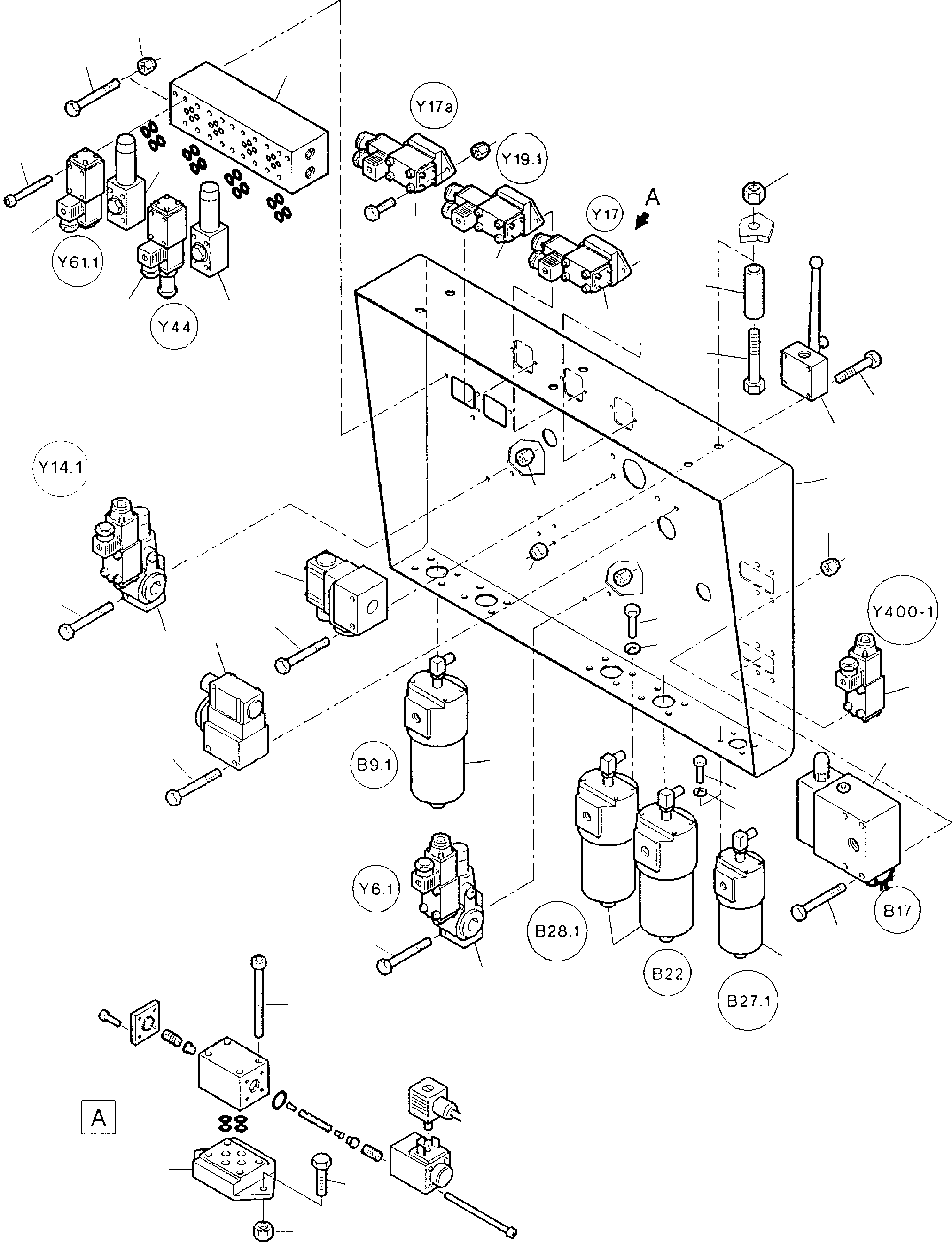 Control frame 641 420 40 KOMATSU