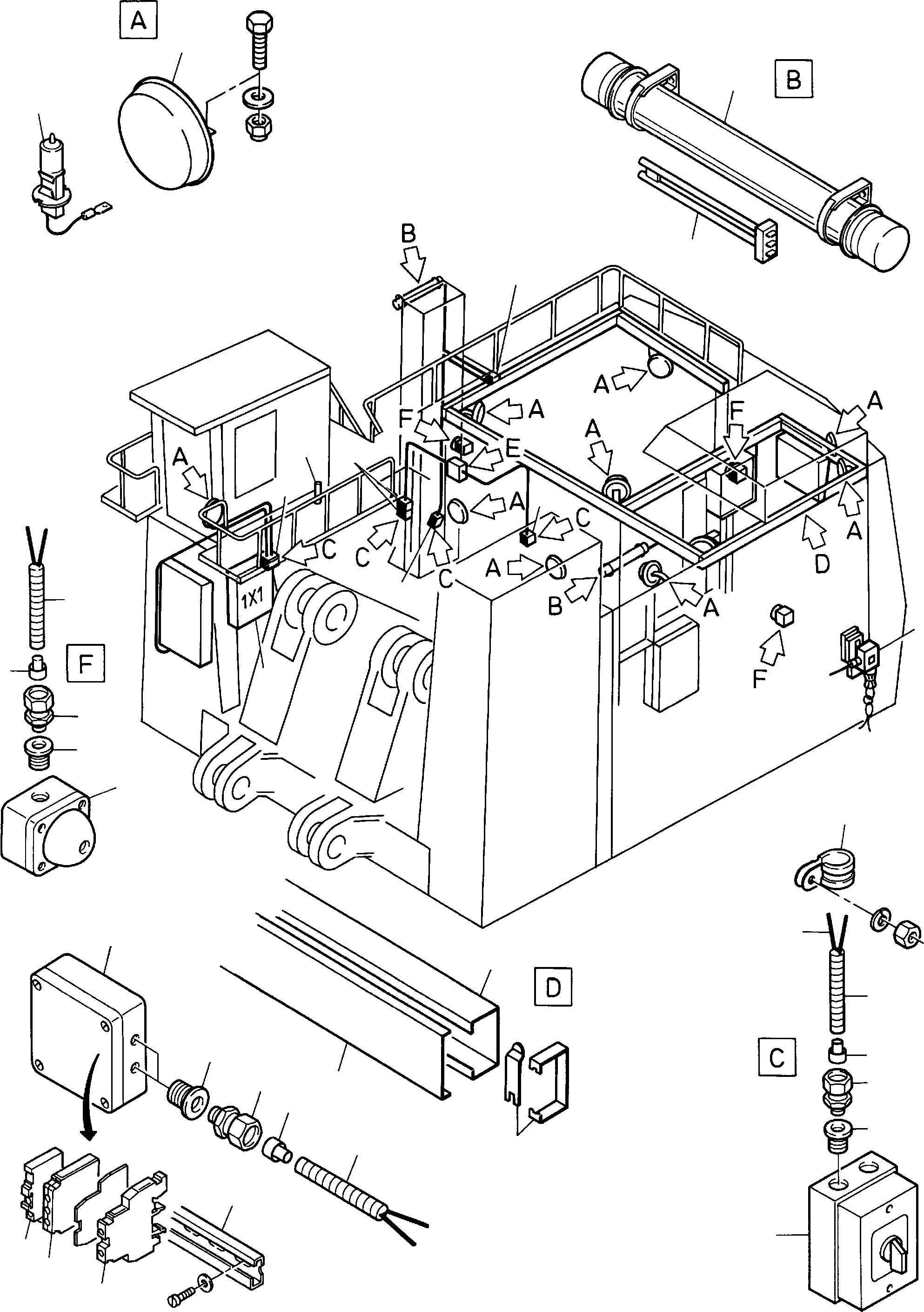 Camswitch 634 446 40 KOMATSU