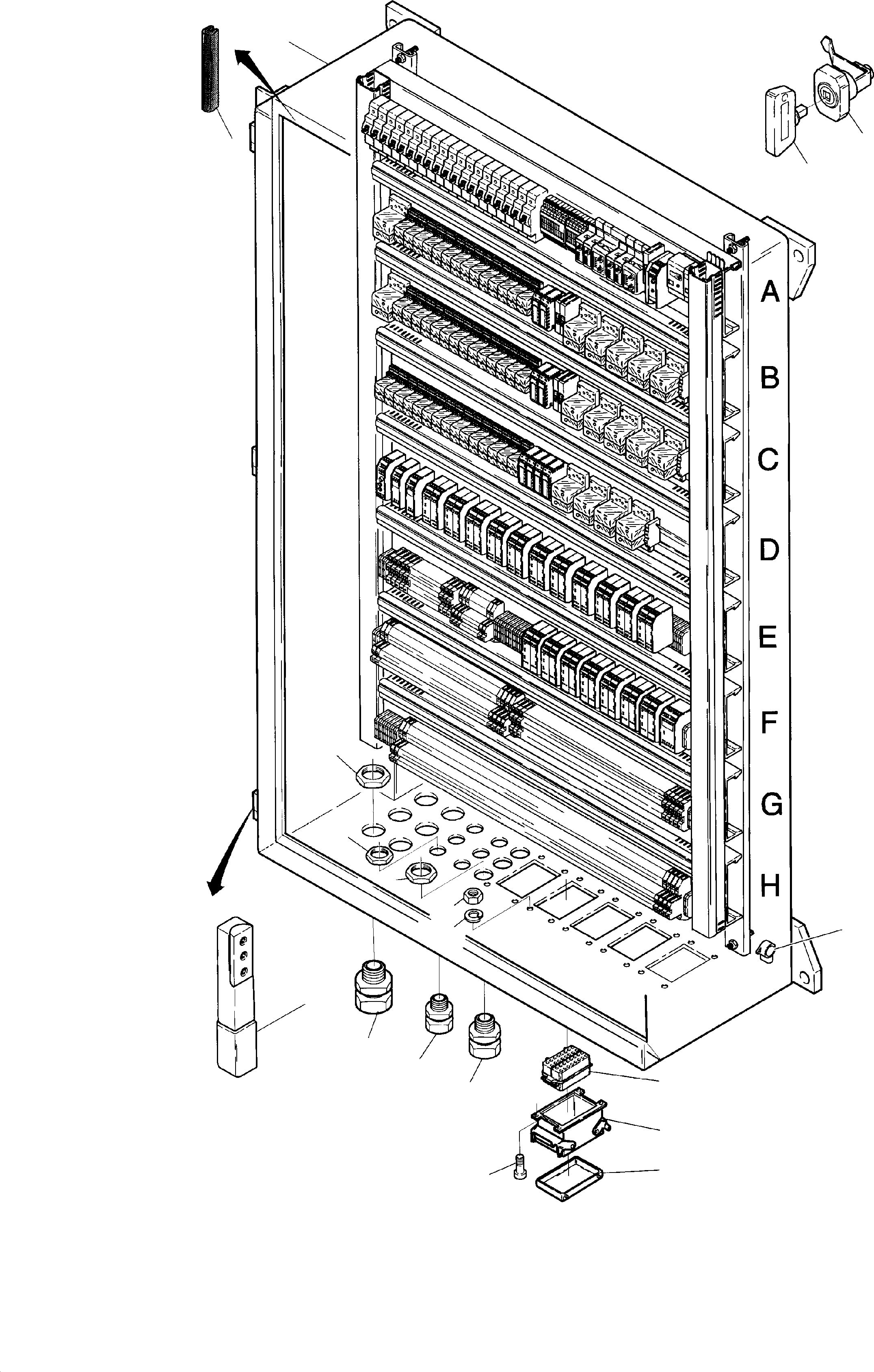 Limit selector 440 384 40 KOMATSU