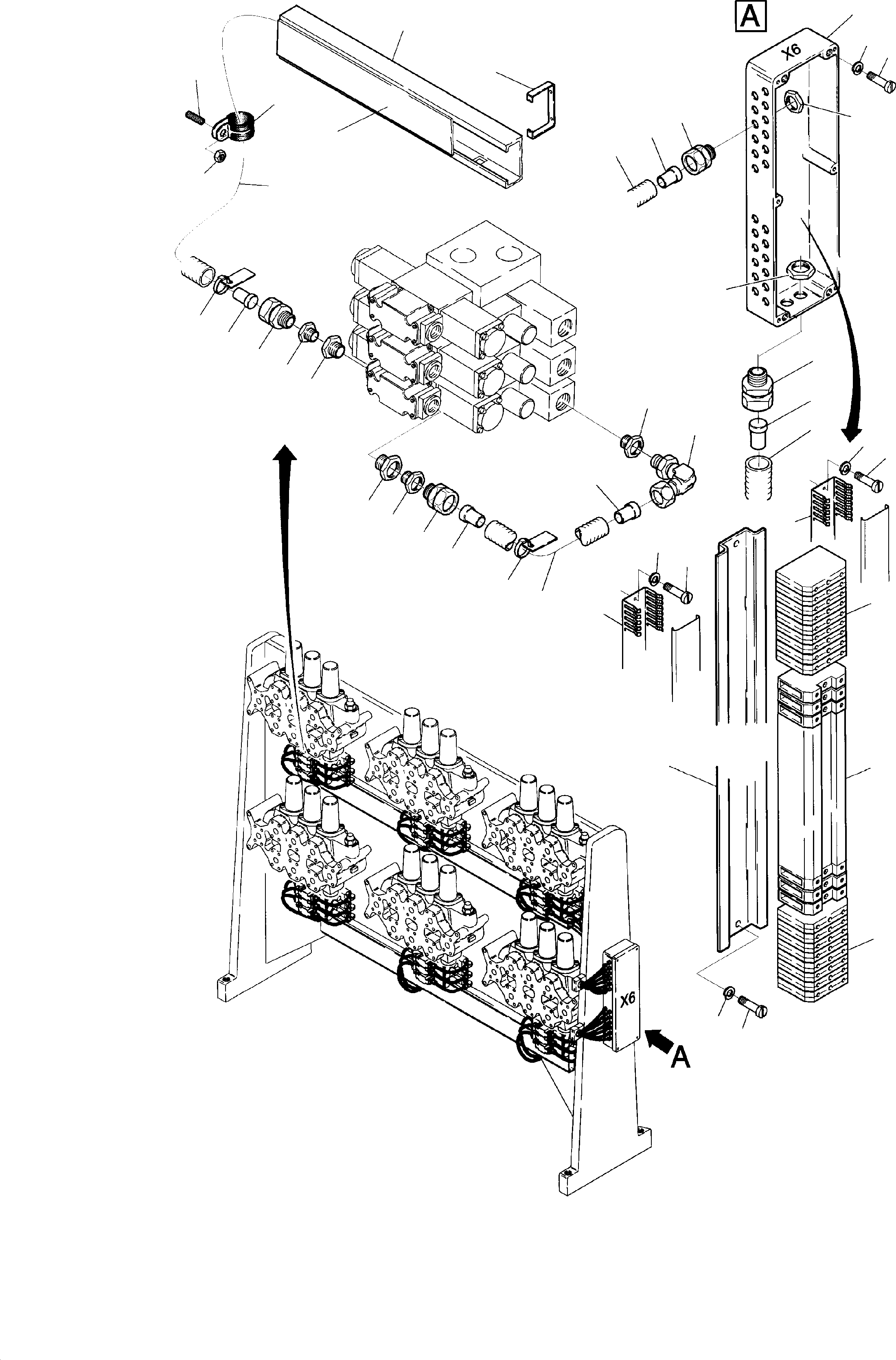 Cable channel Bulk ware, state length required 621 748 40 KOMATSU