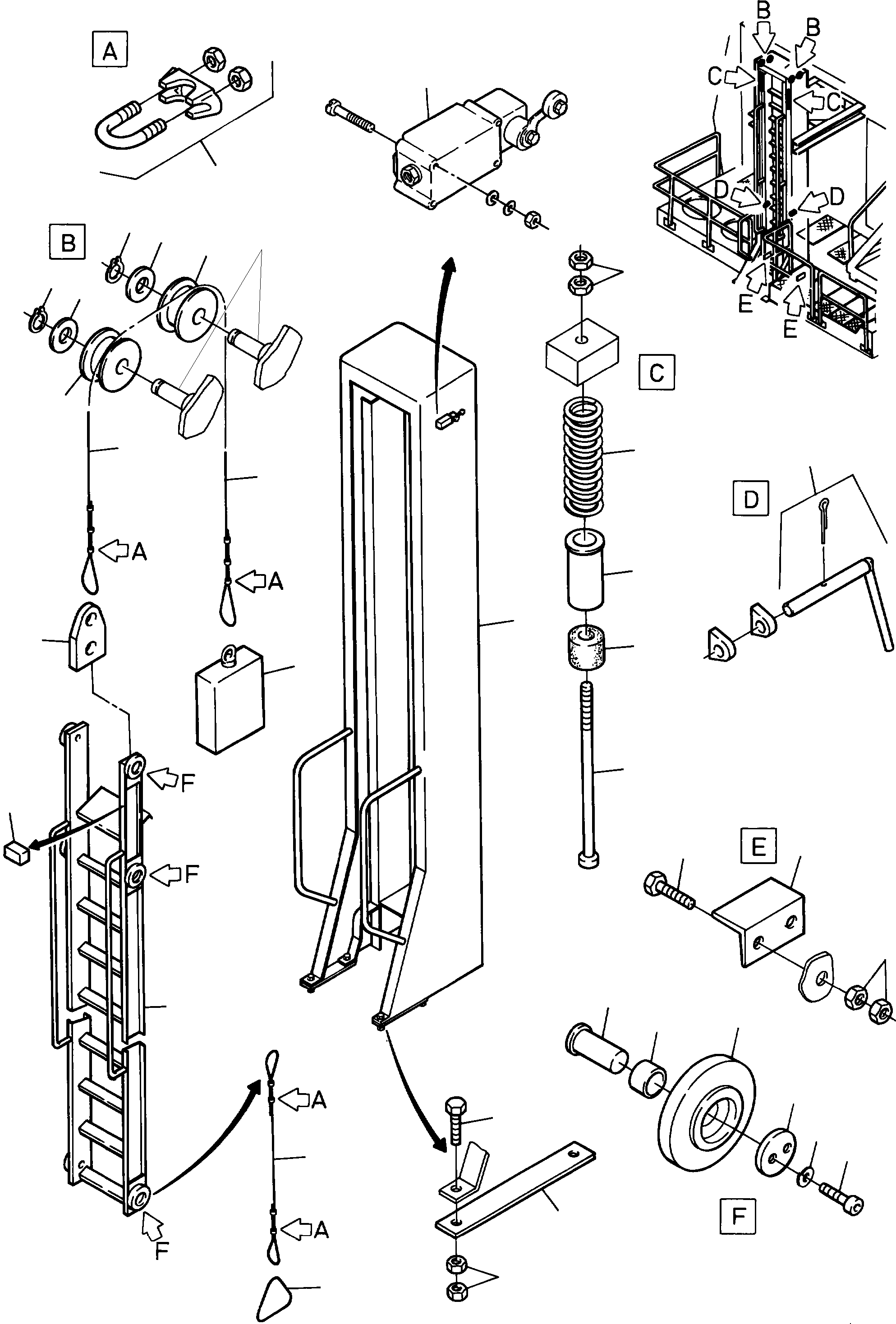 Lock pin 576 534 40 KOMATSU