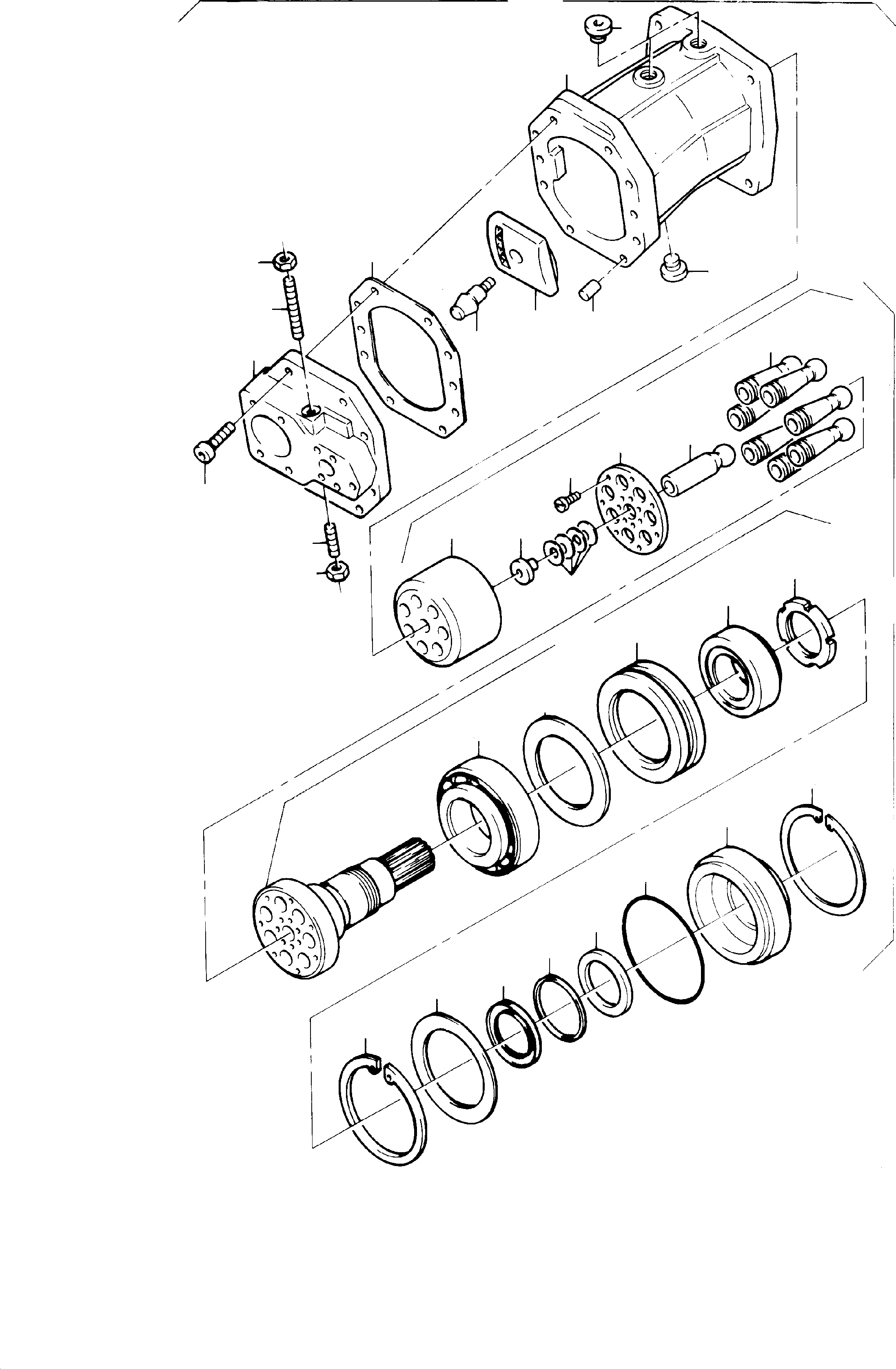 Hydr. pump 604 988 40 KOMATSU