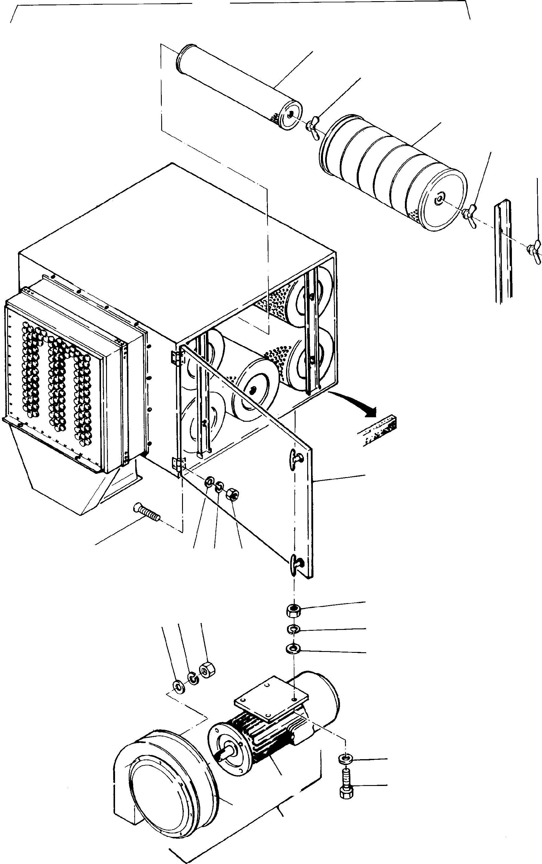 Main filter element 694 876 00 KOMATSU