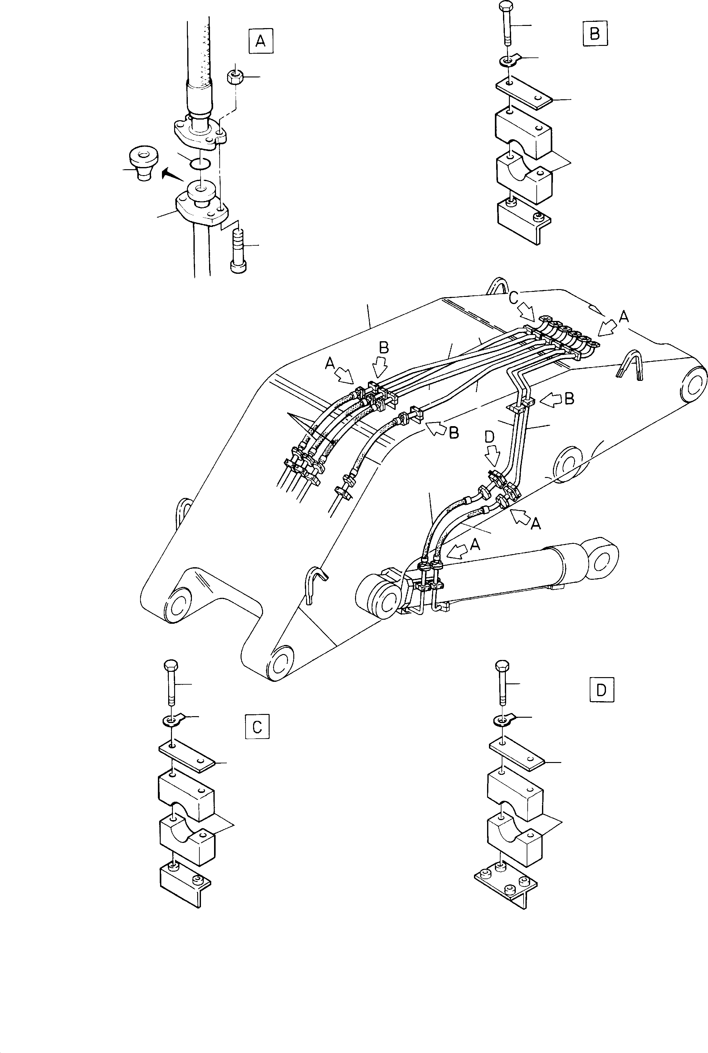 Труба в сборе ø 65 763 666 73 KOMATSU