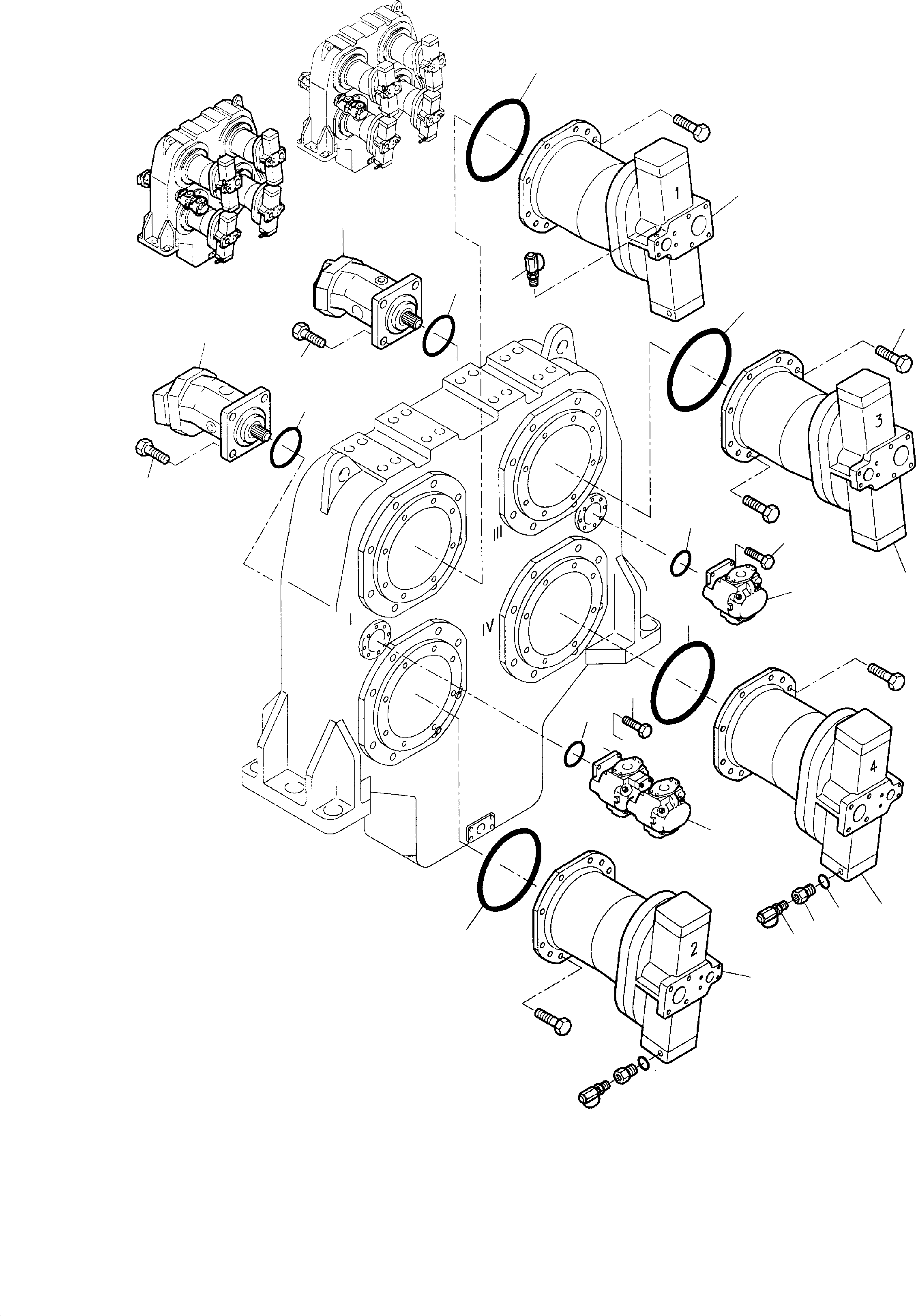 Уплотнительное кольцо круглого сечения 971 183 KOMATSU