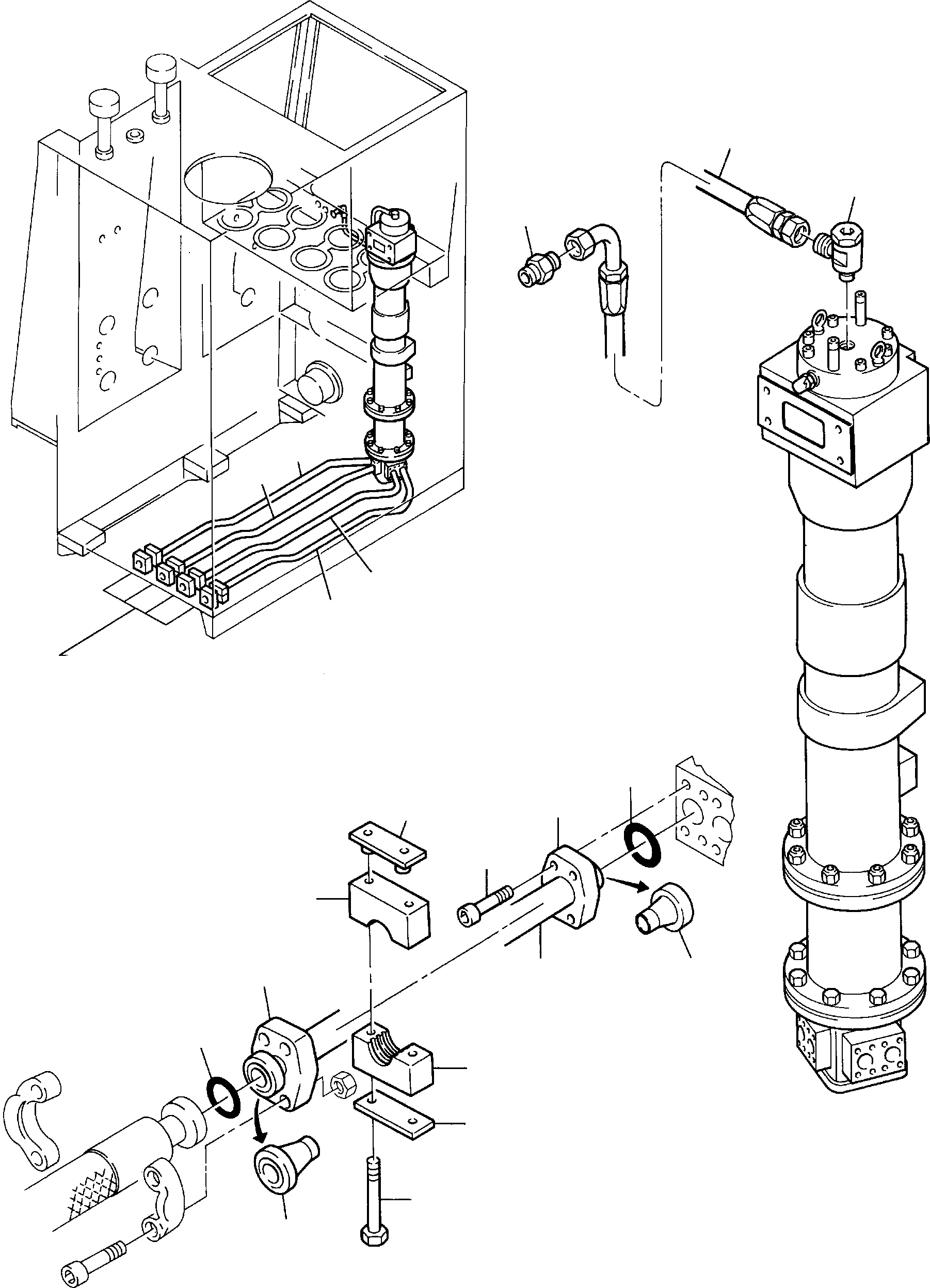 Pipe Ø 28 641 471 40 KOMATSU