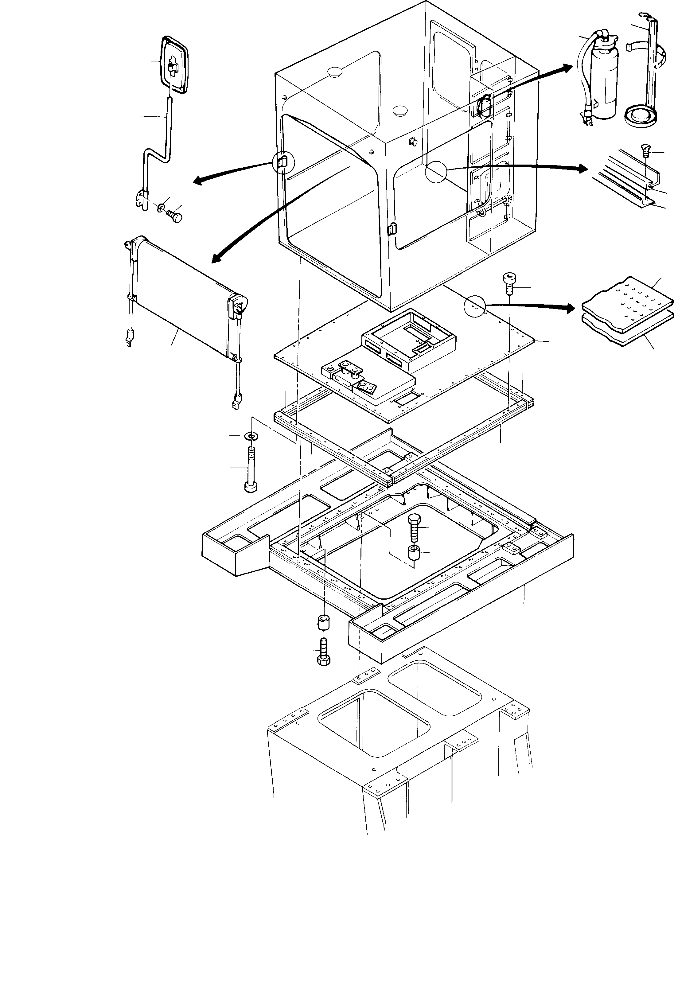 Lining base 650 655 40 KOMATSU