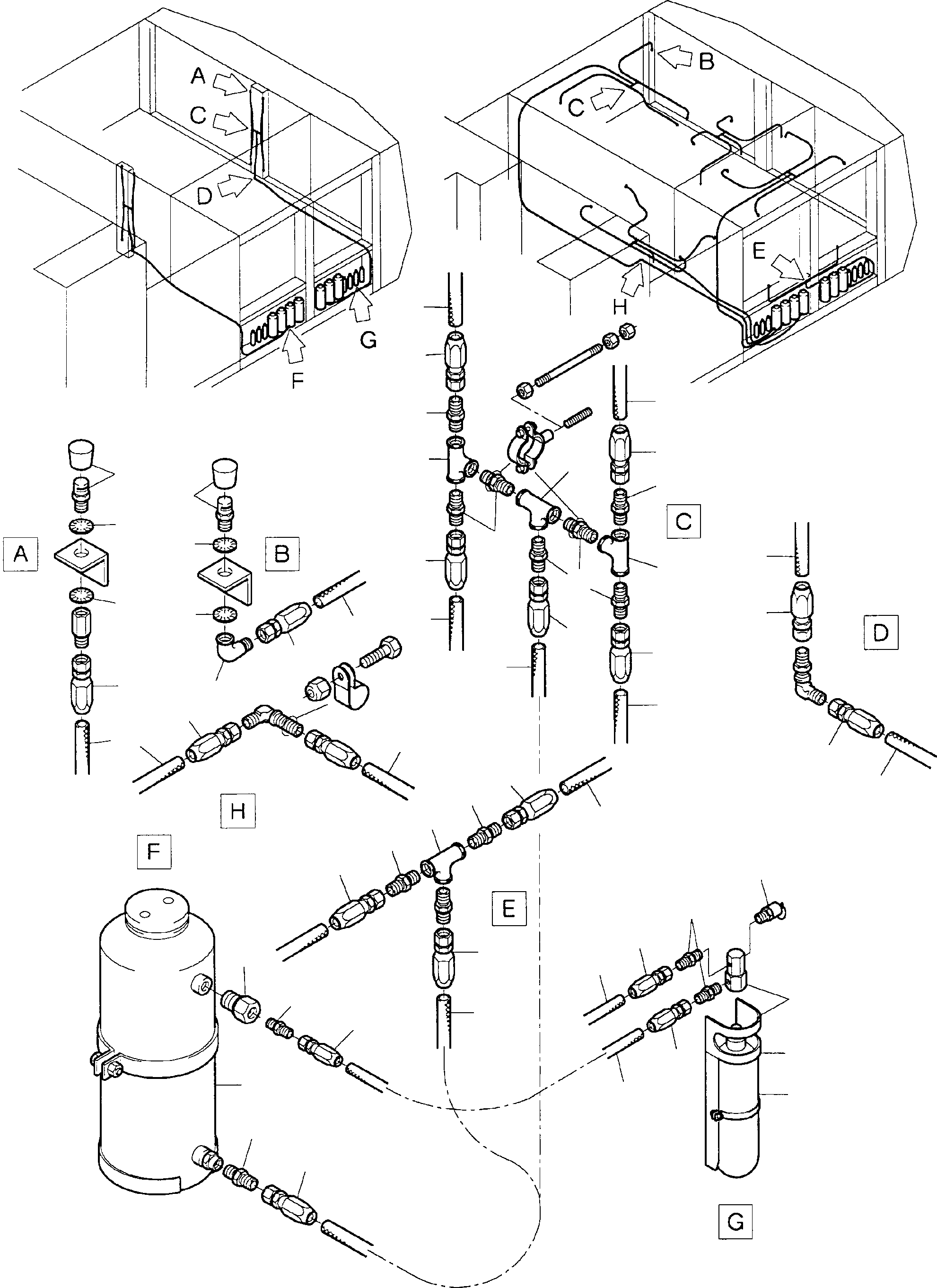 Hose DN 12 Bulk ware, state length required 255 918 40 KOMATSU