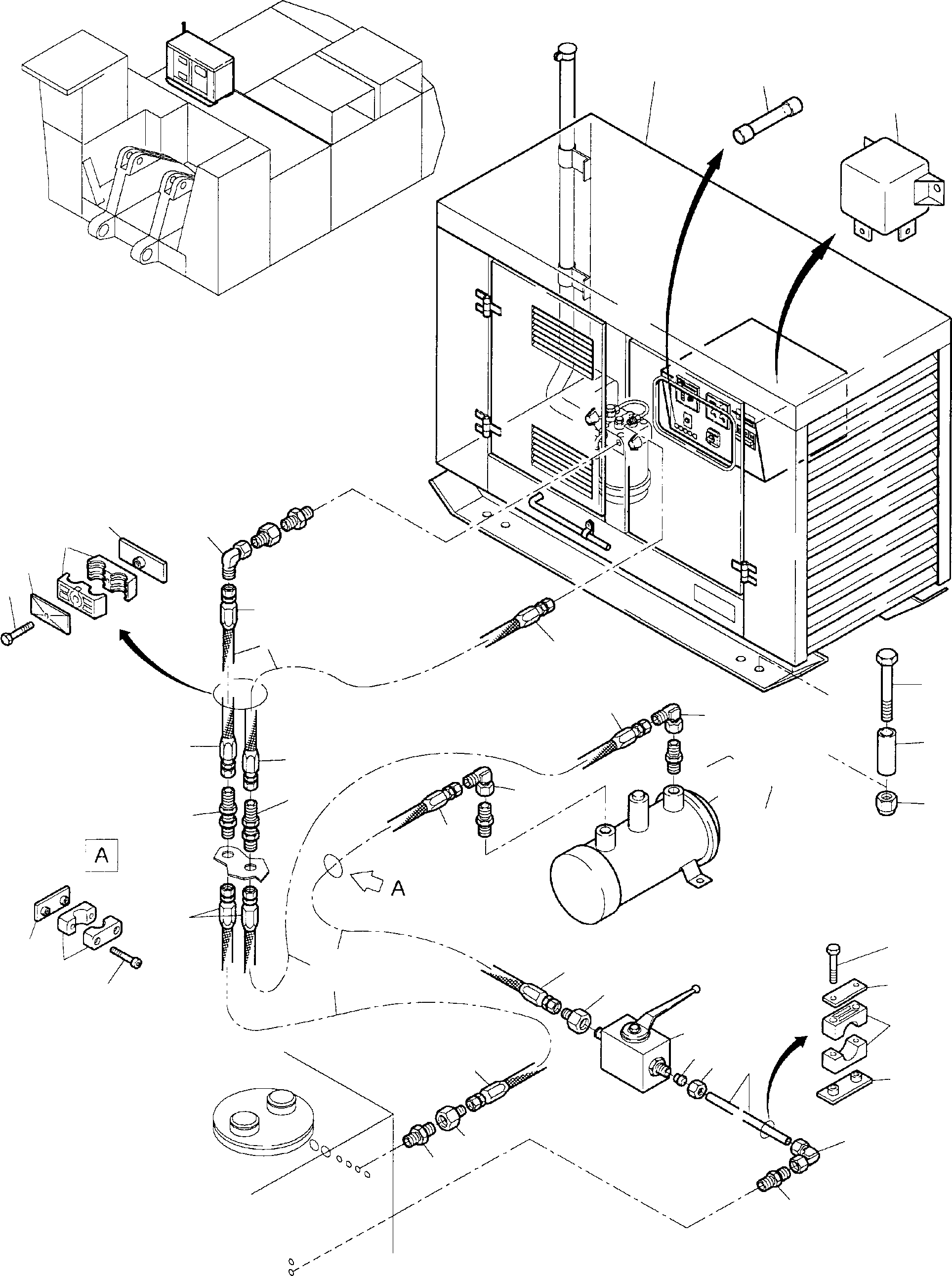 Соединительный штуцер 372 896 99 KOMATSU