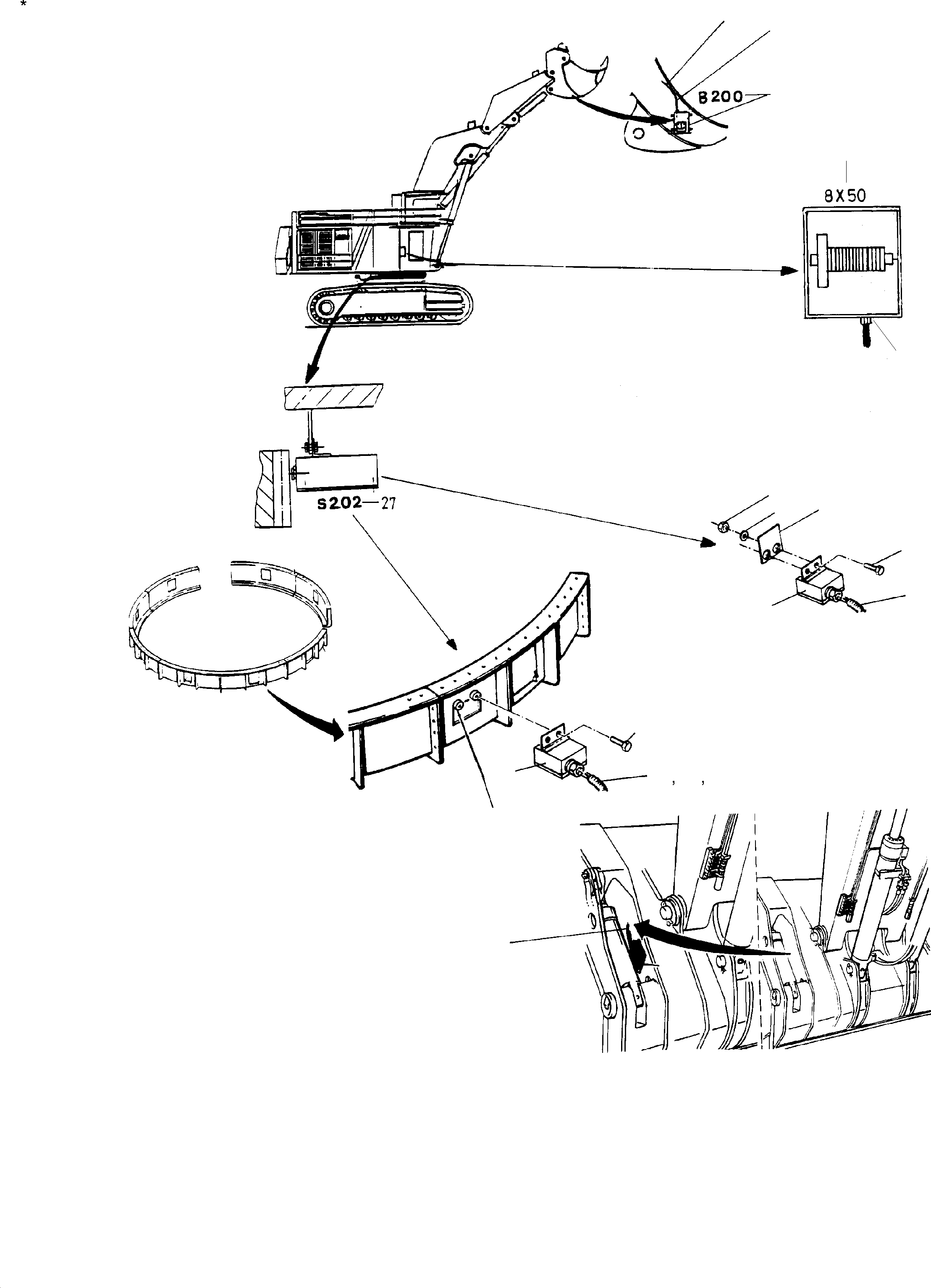 Cable Bulk ware, state length required 654 914 40 KOMATSU